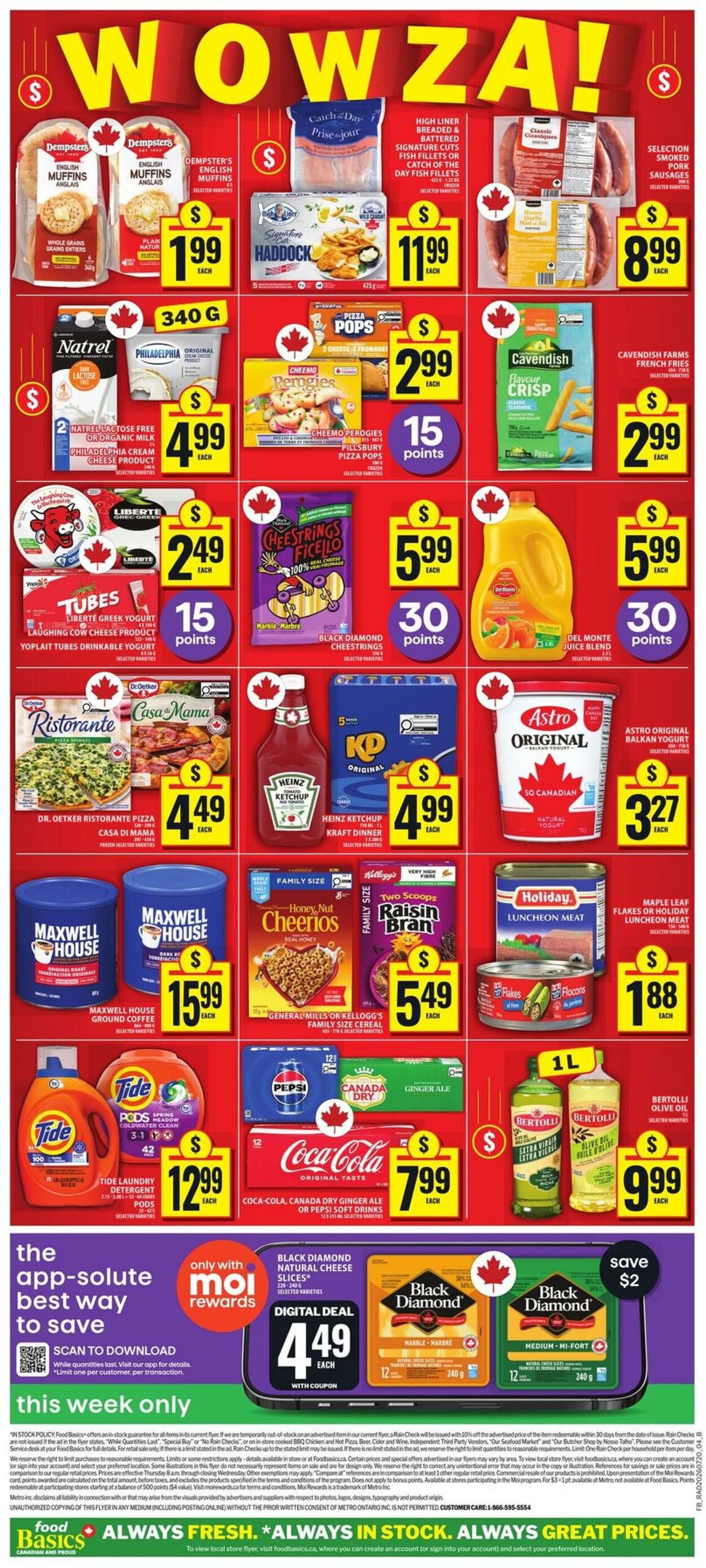 Circulaire Food Basics 23.07.2026 - 29.07.2026
