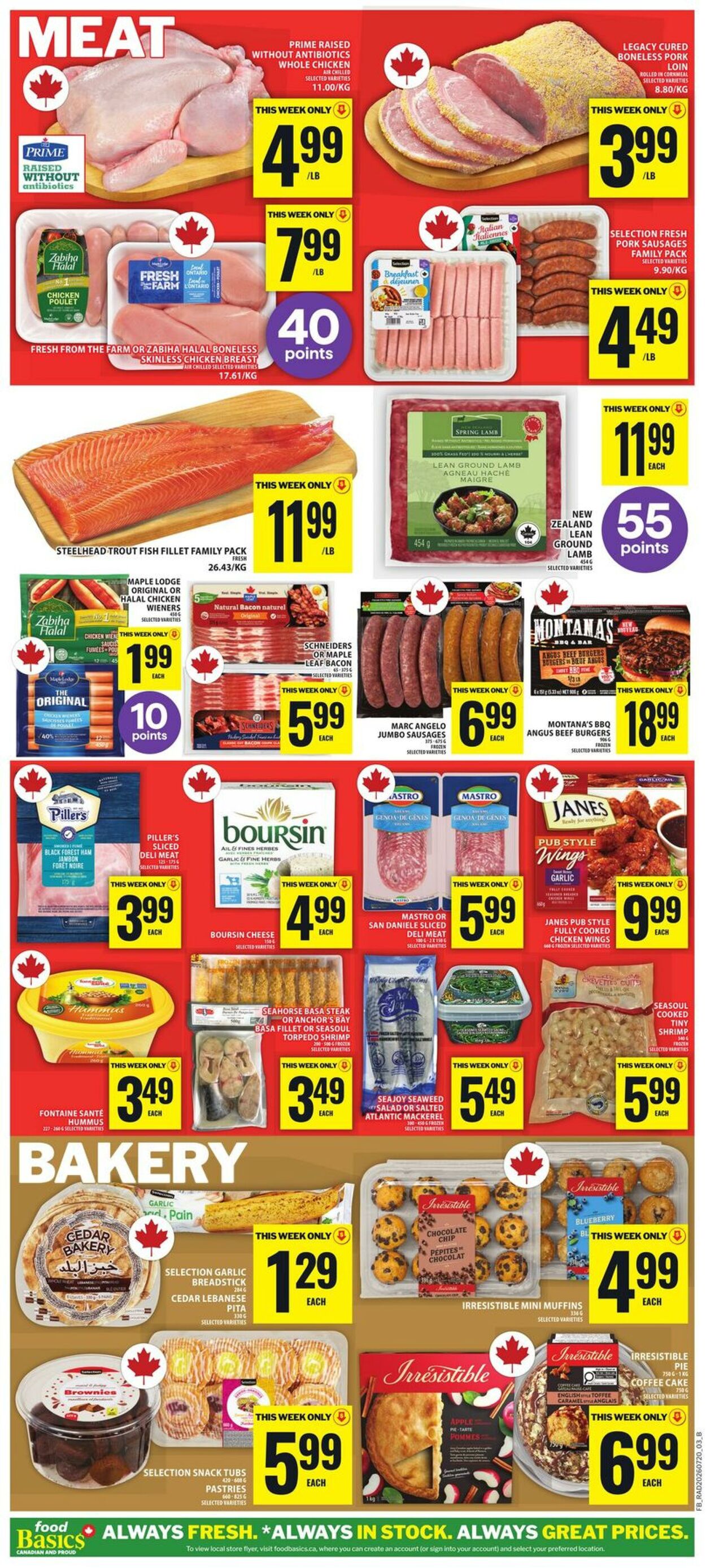 Circulaire Food Basics 23.07.2026 - 29.07.2026