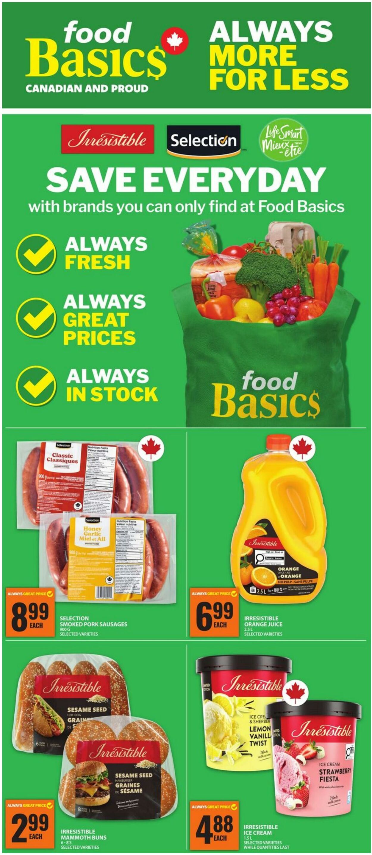Circulaire Food Basics 02.07.2026 - 29.07.2026