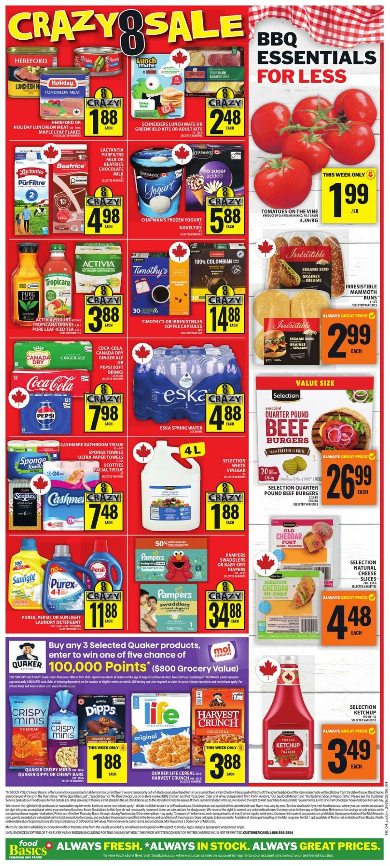 Circulaire Food Basics 18.06.2026 - 24.06.2026