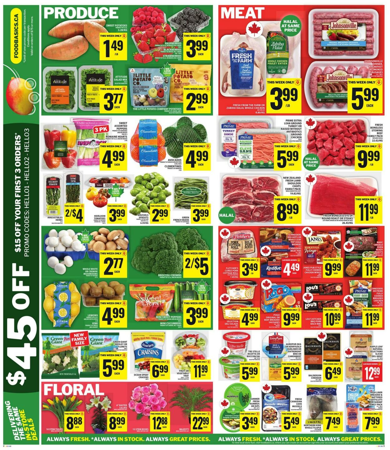 Circulaire Food Basics 26.03.2026 - 01.04.2026