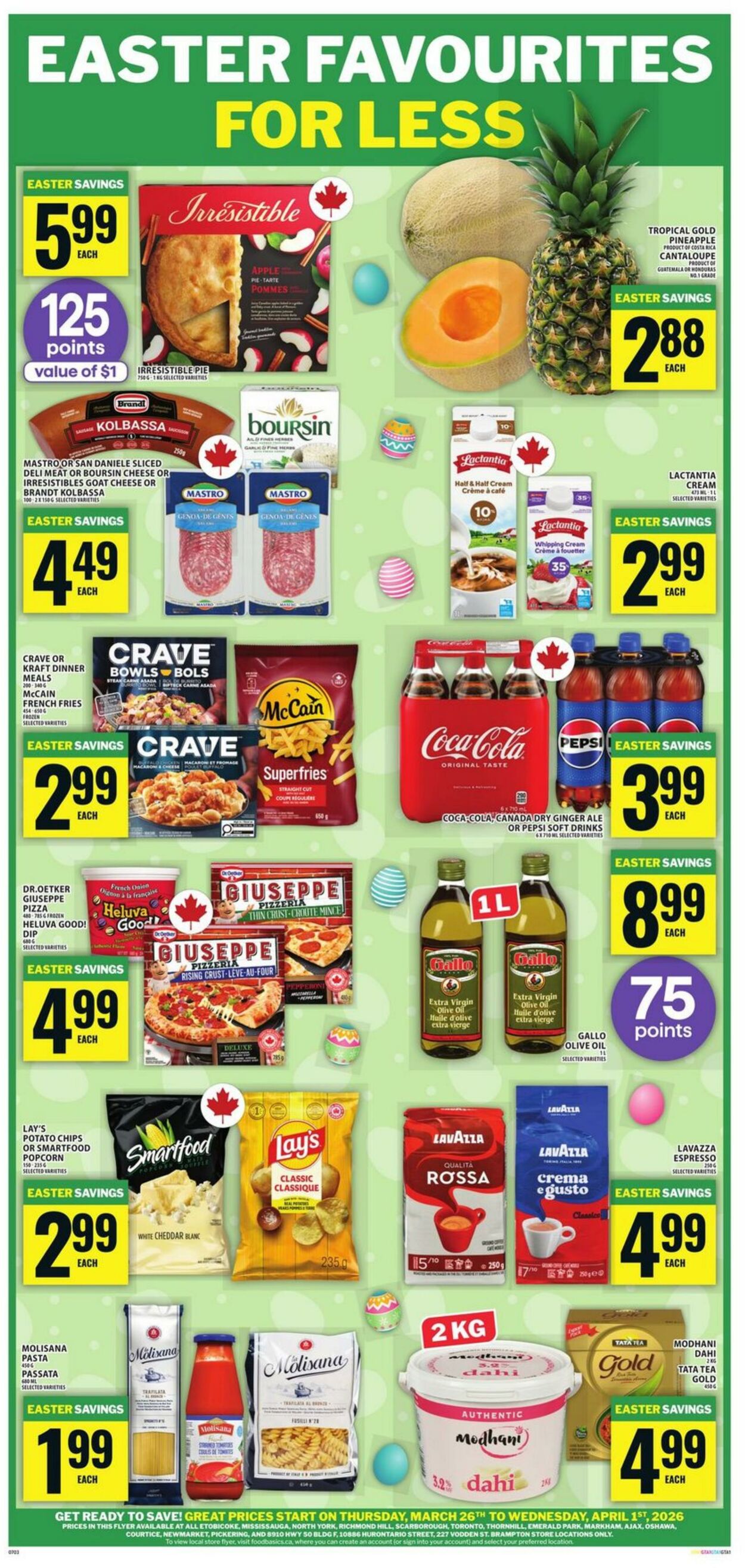 Circulaire Food Basics 26.03.2026 - 01.04.2026