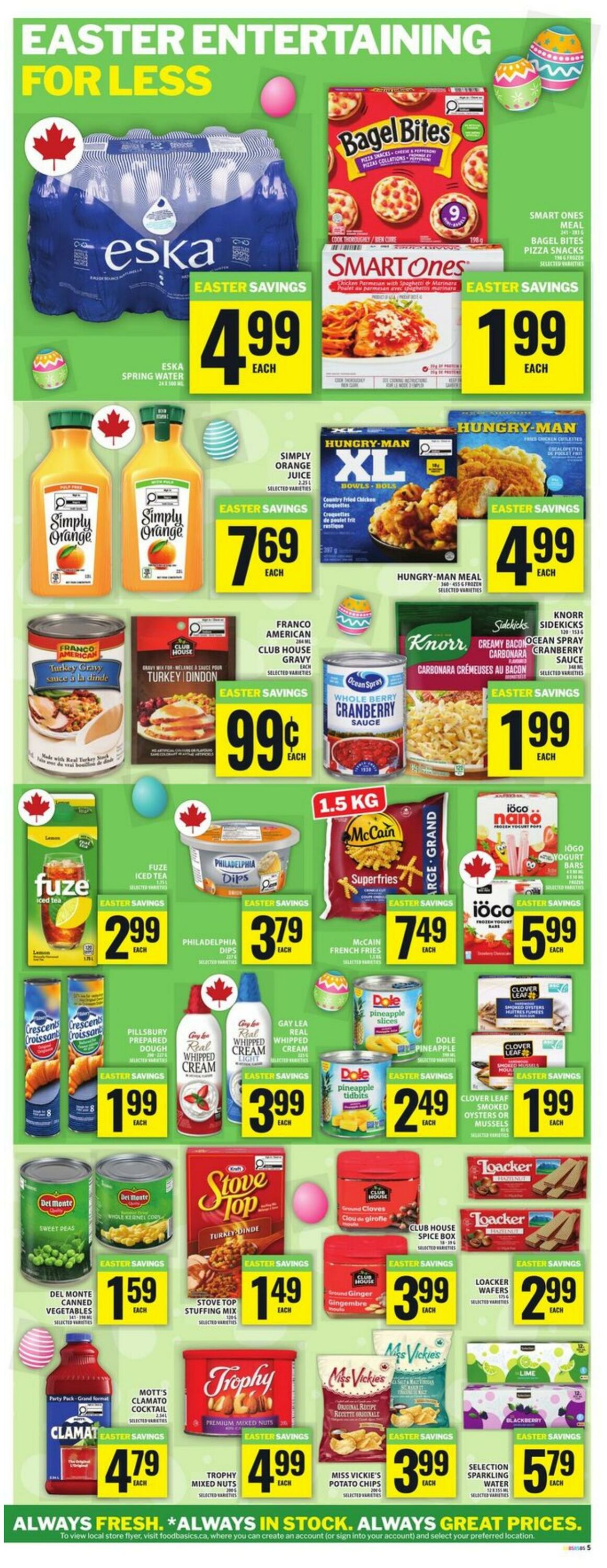 Circulaire Food Basics 26.03.2026 - 01.04.2026