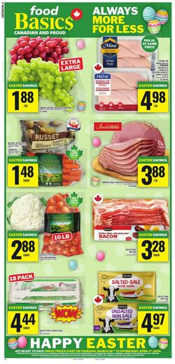 Circulaire Food Basics 26.03.2026 - 01.04.2026