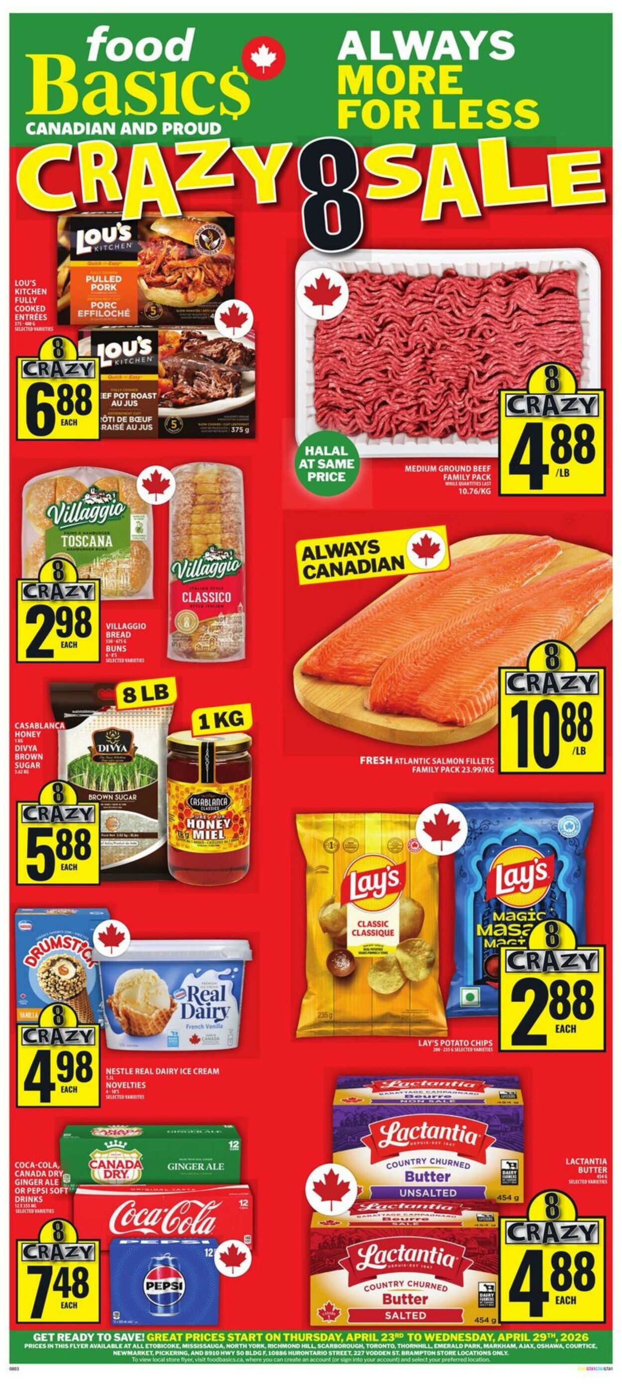 Circulaire Food Basics 23.04.2026 - 29.04.2026