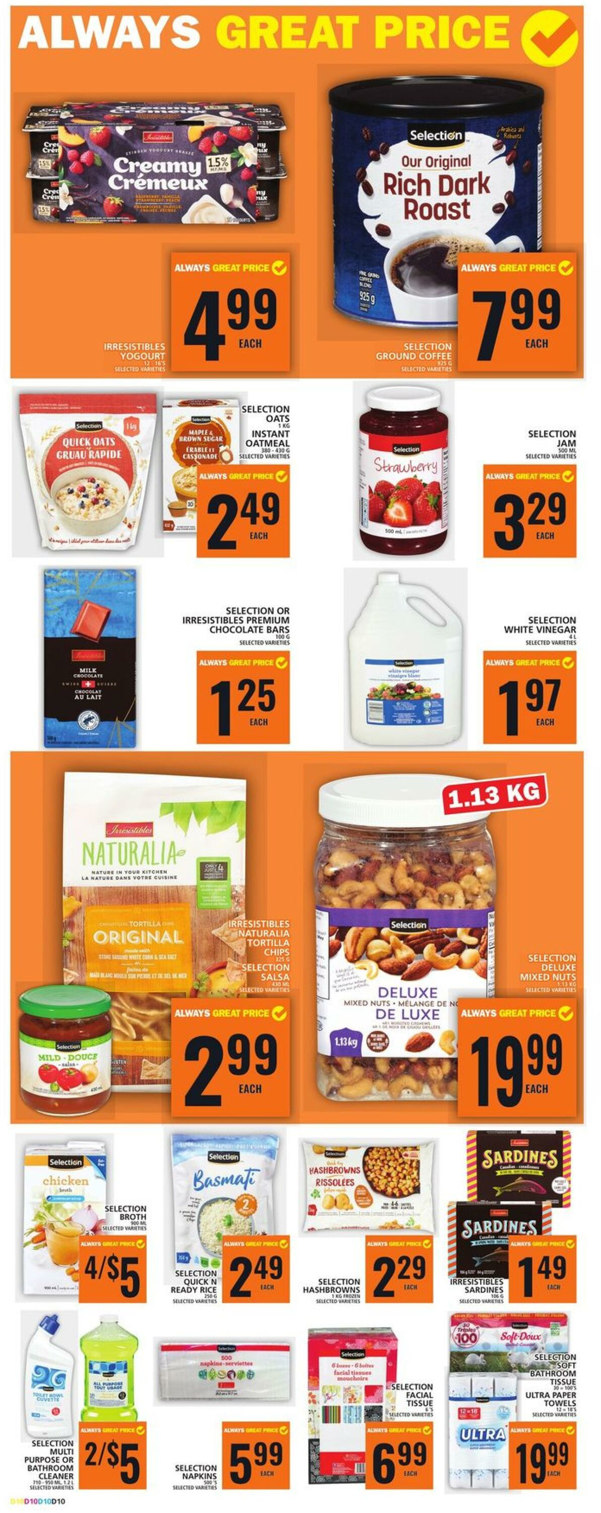 Circulaire Food Basics 30.03.2023 - 05.04.2023