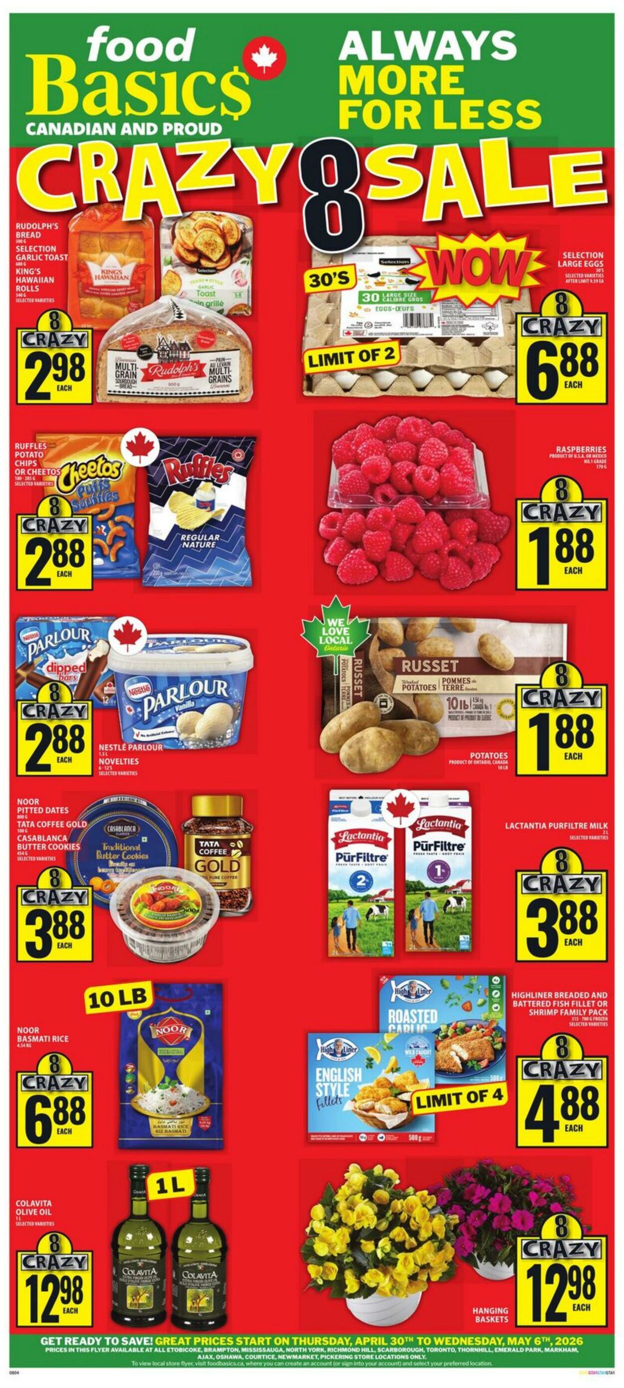 Circulaire Food Basics 30.04.2026 - 06.05.2026