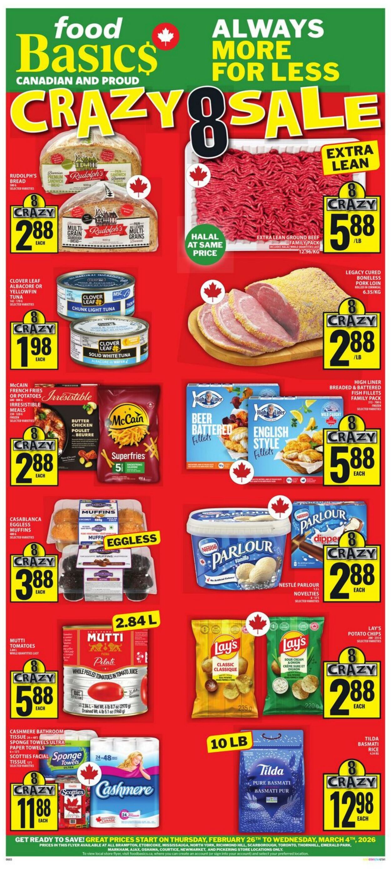 Circulaire Food Basics 26.02.2026 - 04.03.2026