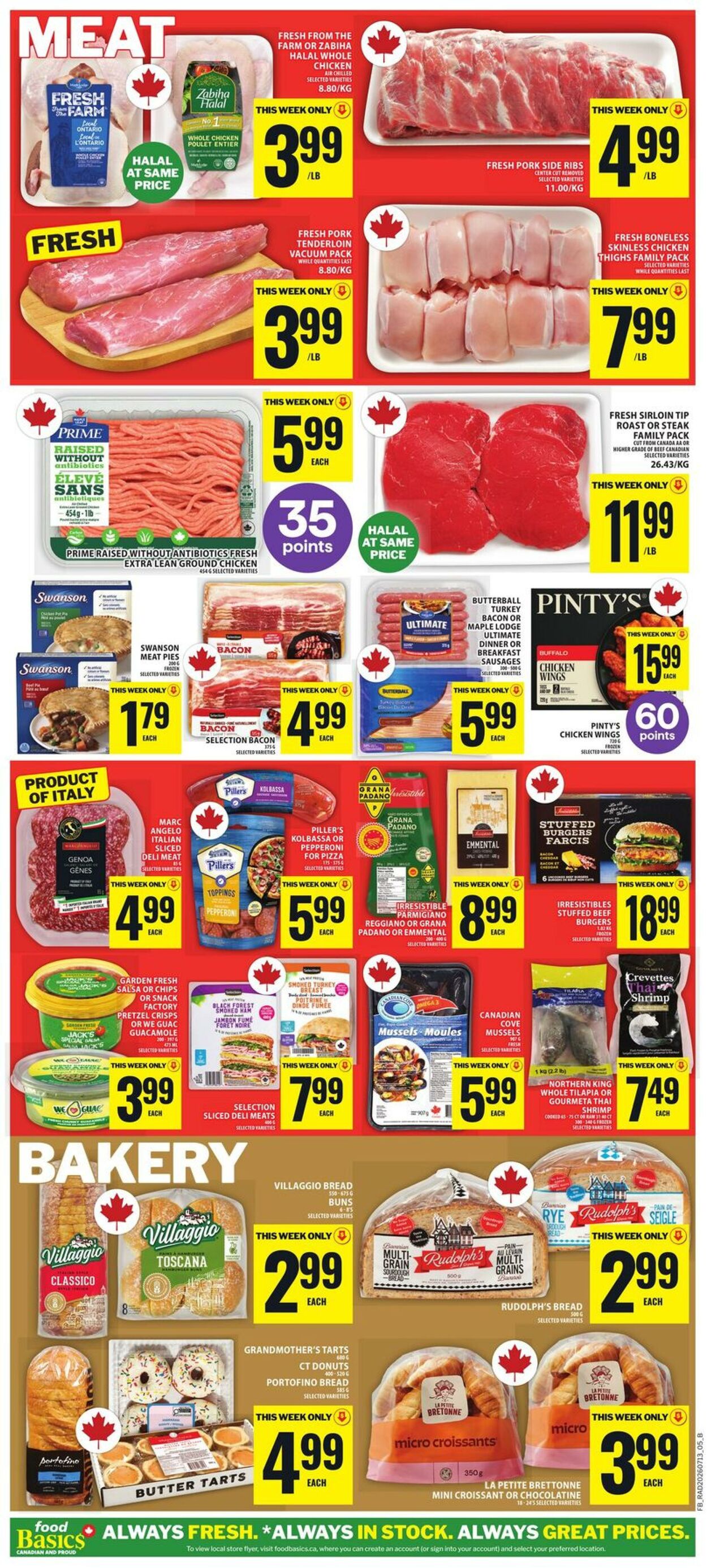Circulaire Food Basics 16.07.2026 - 22.07.2026
