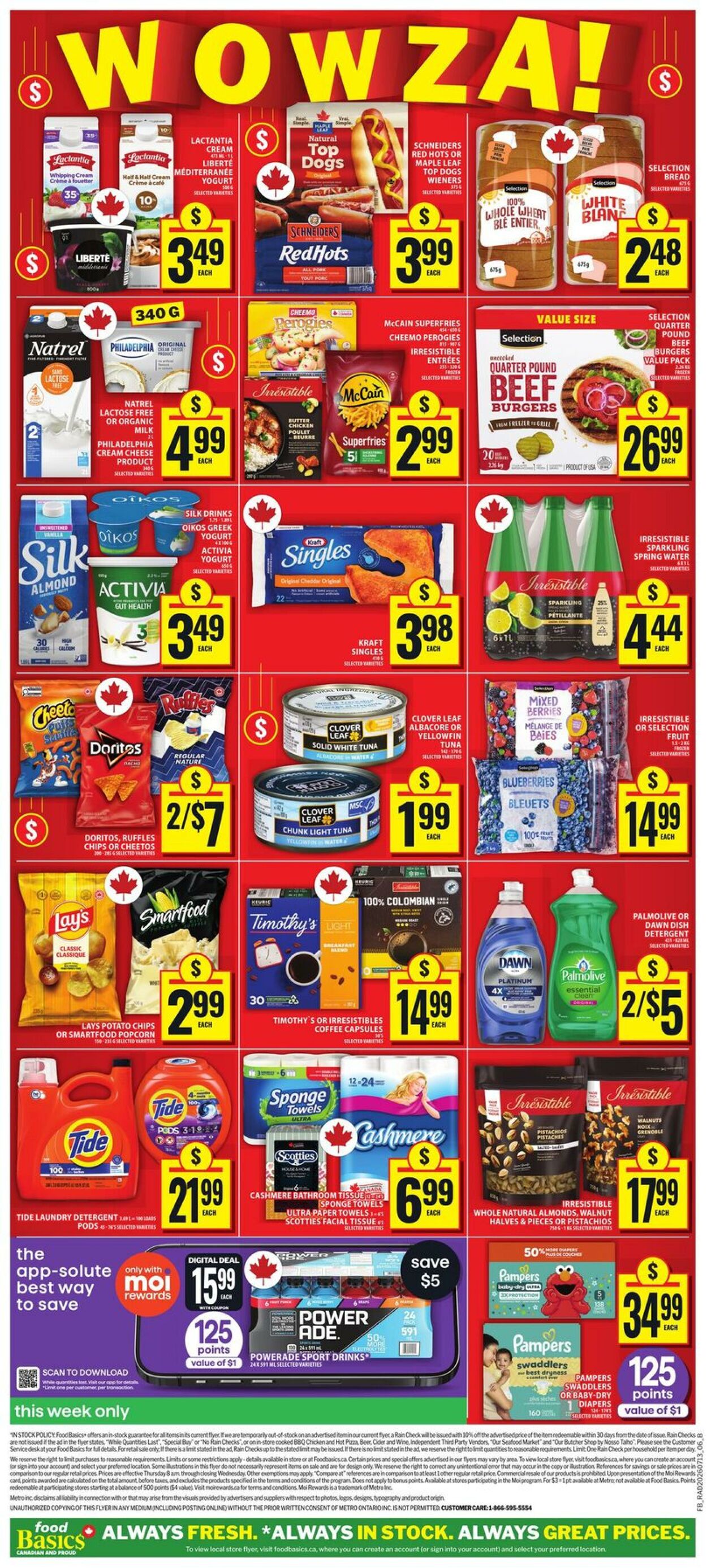 Circulaire Food Basics 16.07.2026 - 22.07.2026