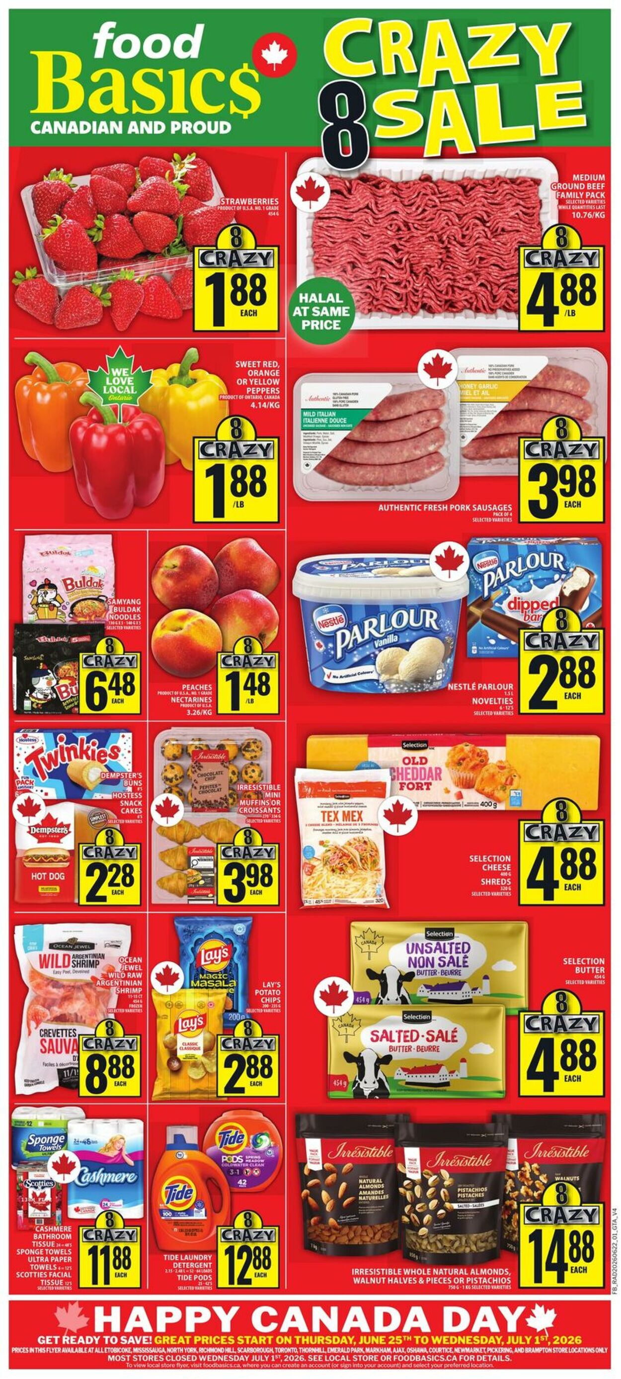 Circulaire Food Basics 25.06.2026 - 01.07.2026