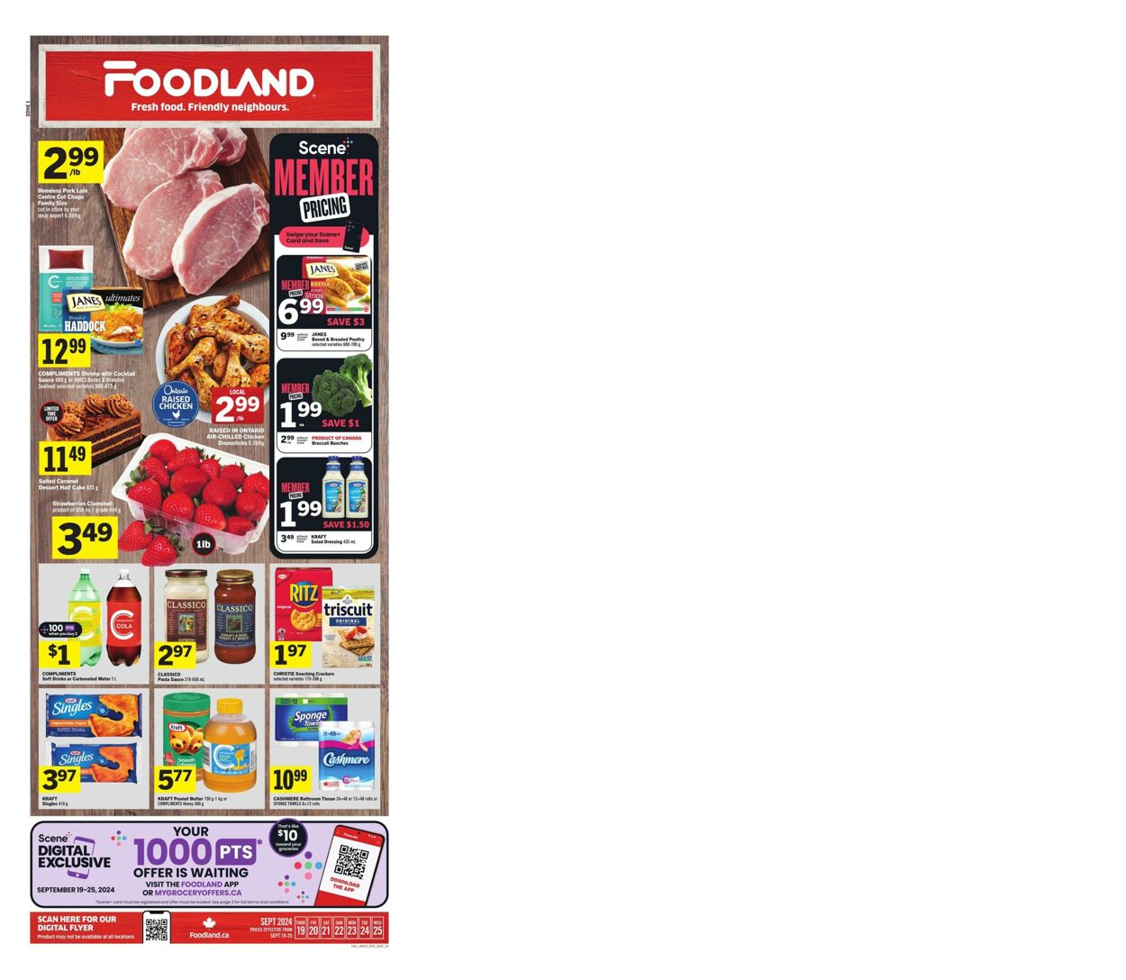 Circulaire Foodland 19.09.2024 - 25.09.2024