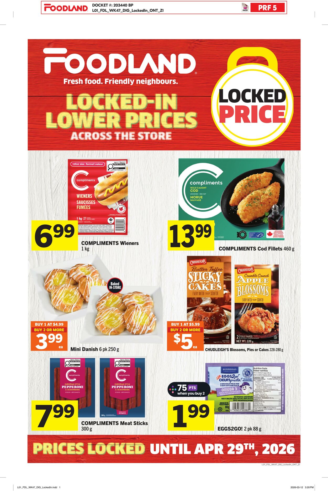 Circulaire Foodland 19.03.2026 - 25.03.2026