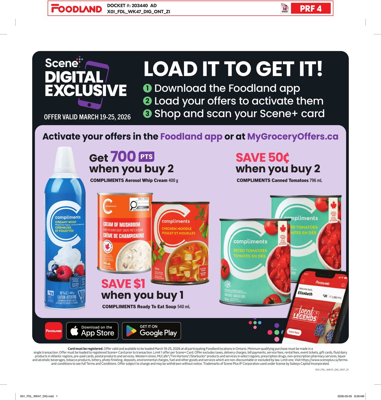 Circulaire Foodland 19.03.2026 - 25.03.2026