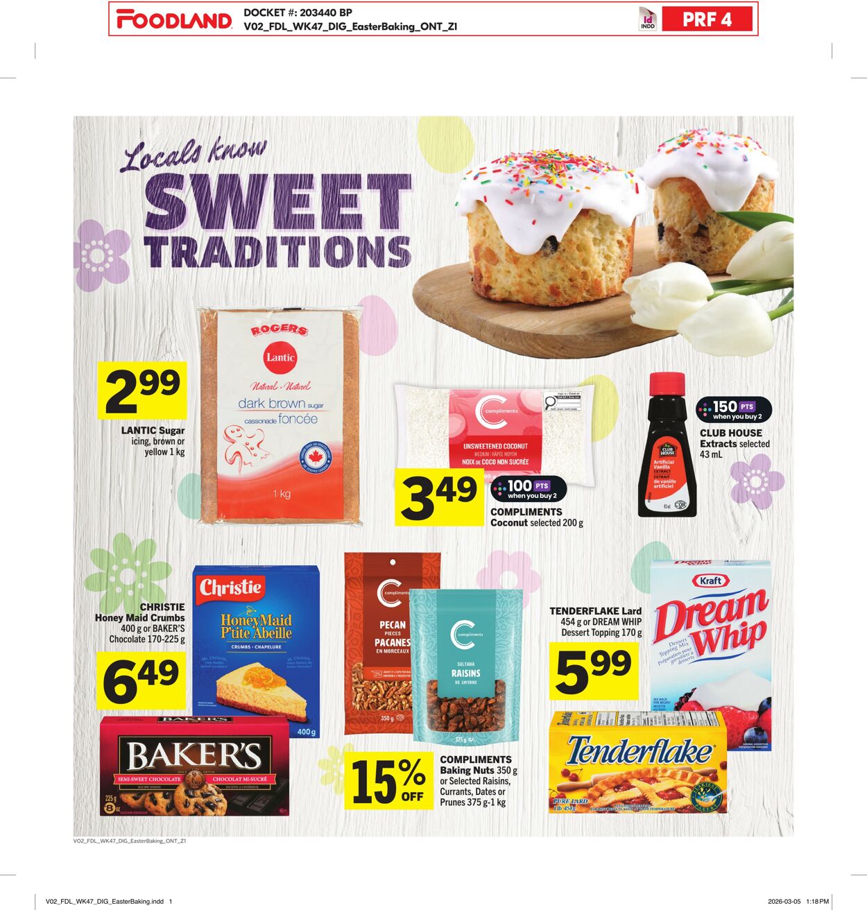 Circulaire Foodland 19.03.2026 - 25.03.2026
