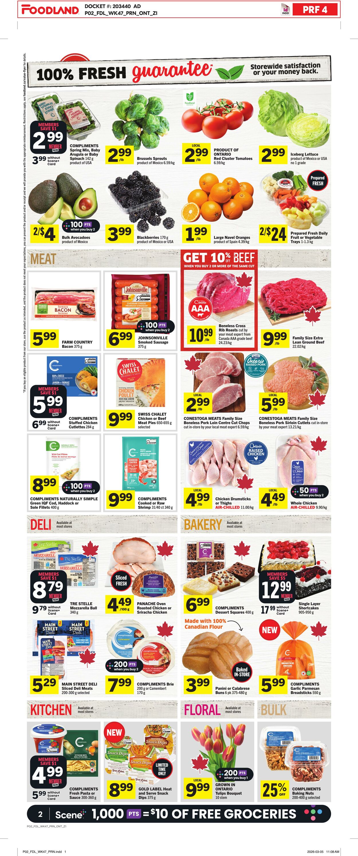 Circulaire Foodland 19.03.2026 - 25.03.2026