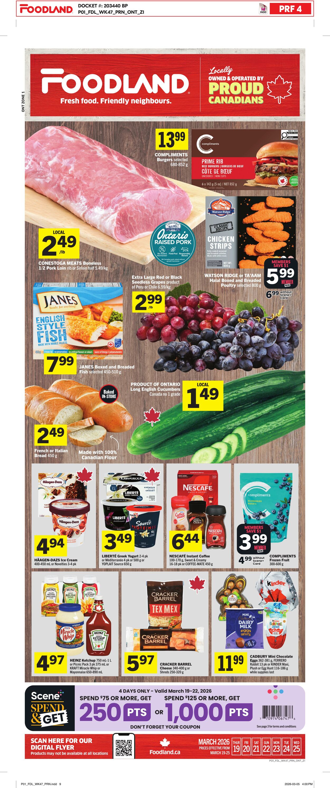 Circulaire Foodland 19.03.2026 - 25.03.2026