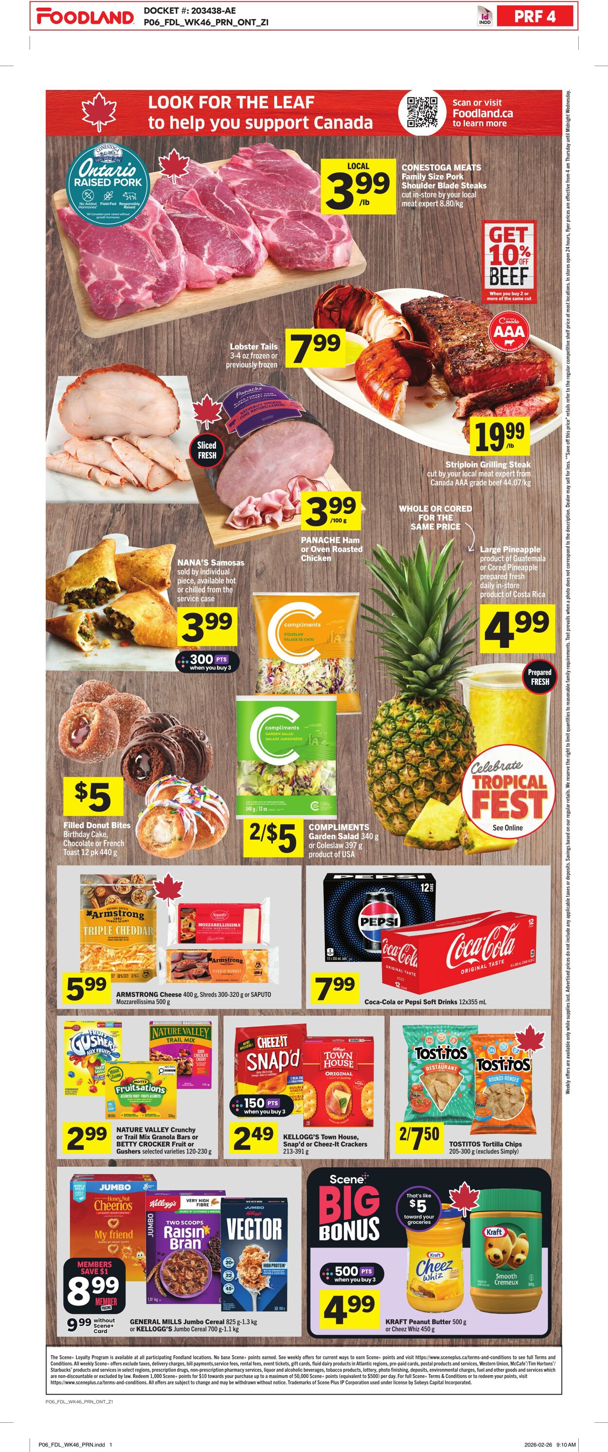 Circulaire Foodland 12.03.2026 - 18.03.2026