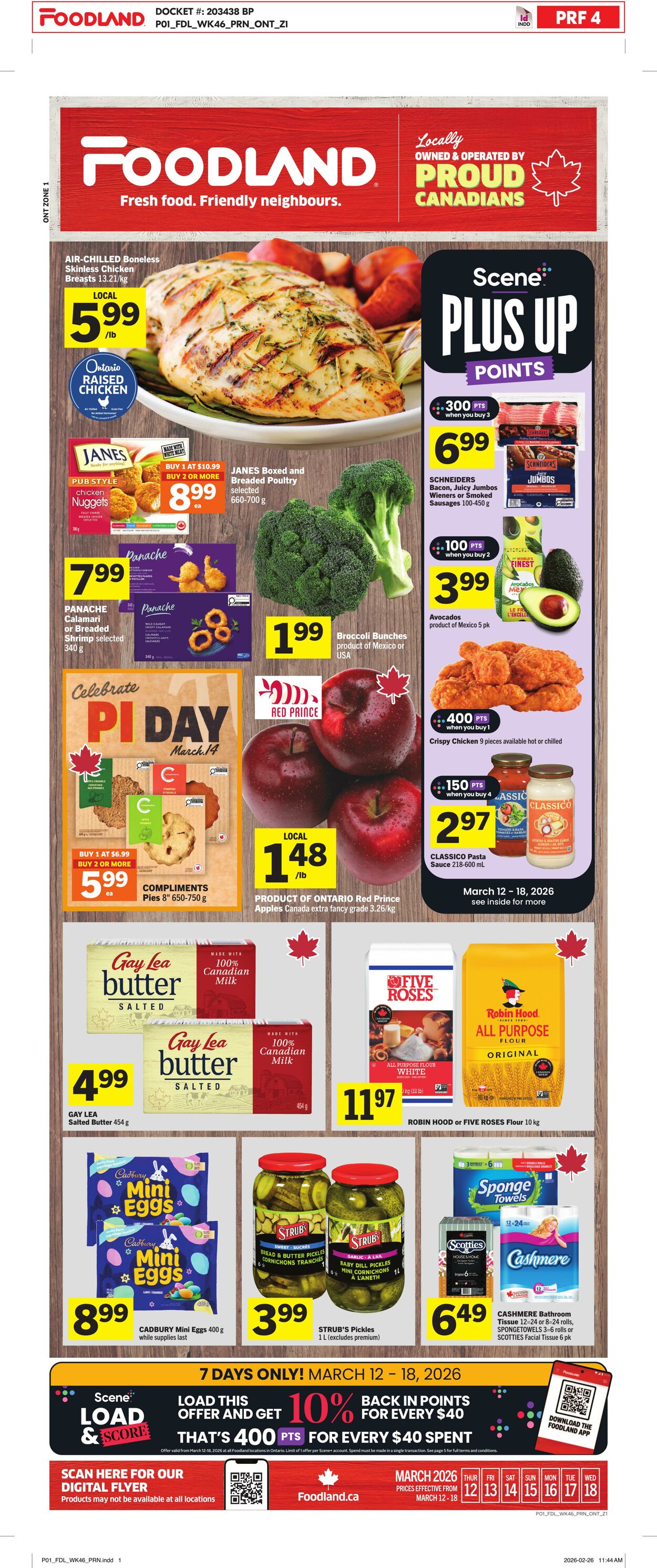 Circulaire Foodland 12.03.2026 - 18.03.2026