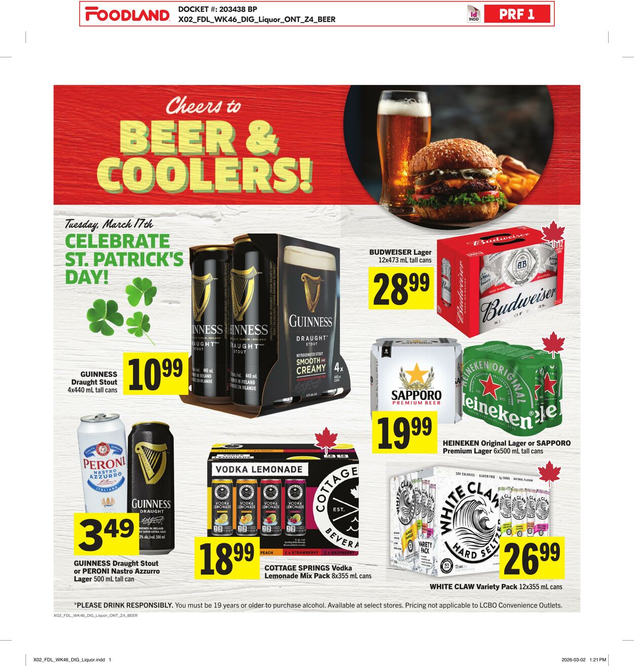 Circulaire Foodland 12.03.2026 - 18.03.2026