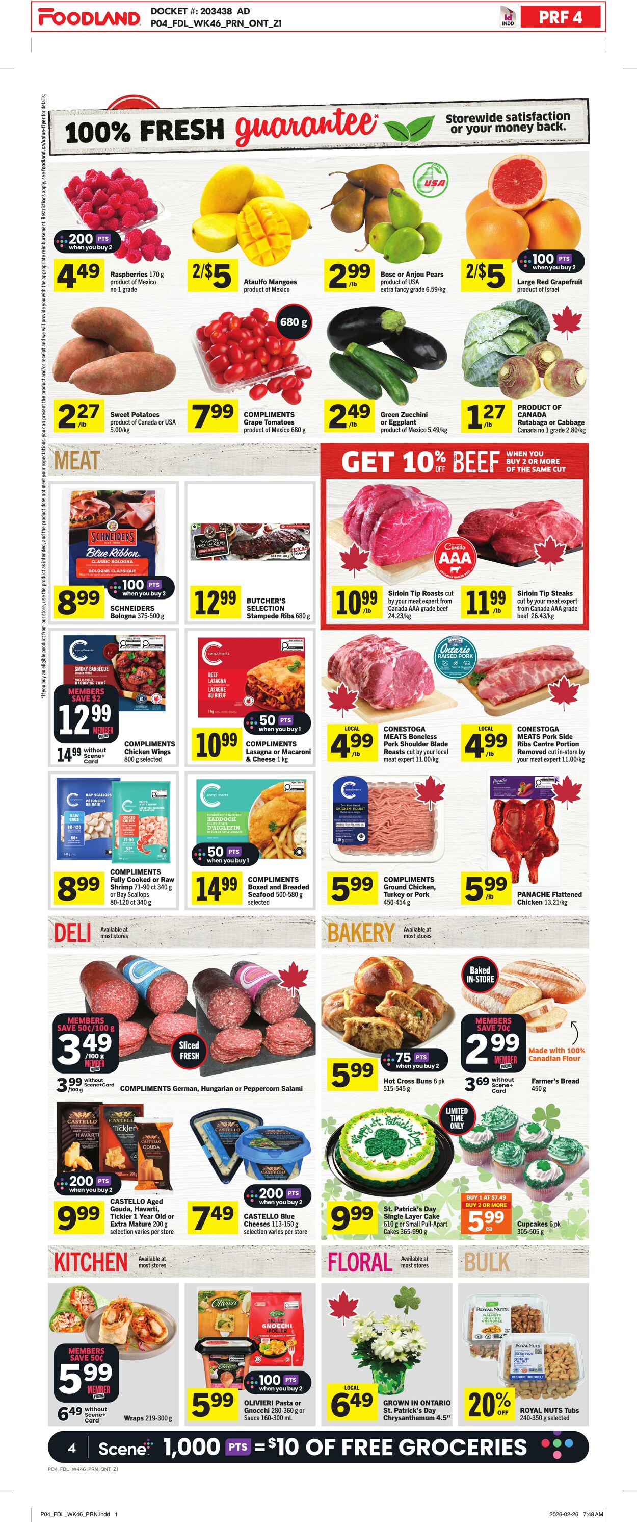 Circulaire Foodland 12.03.2026 - 18.03.2026