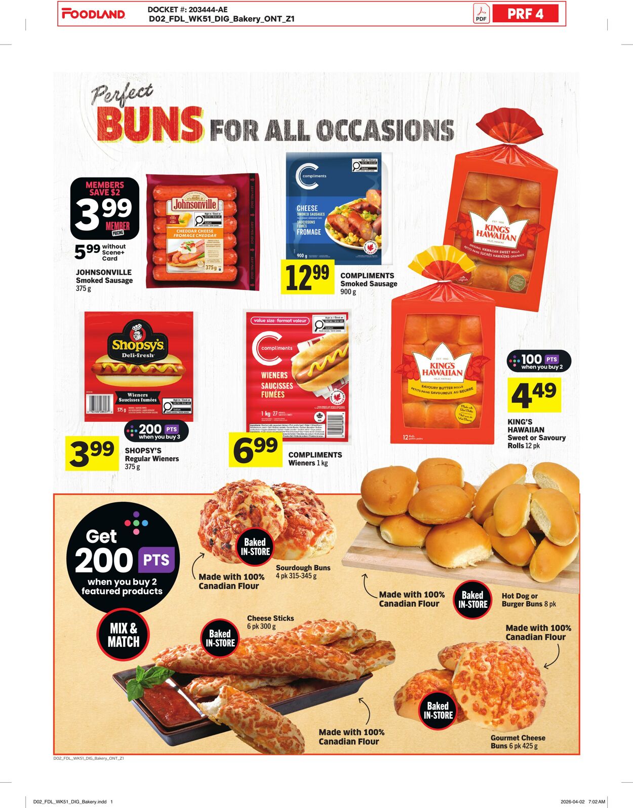 Circulaire Foodland 16.04.2026 - 22.04.2026