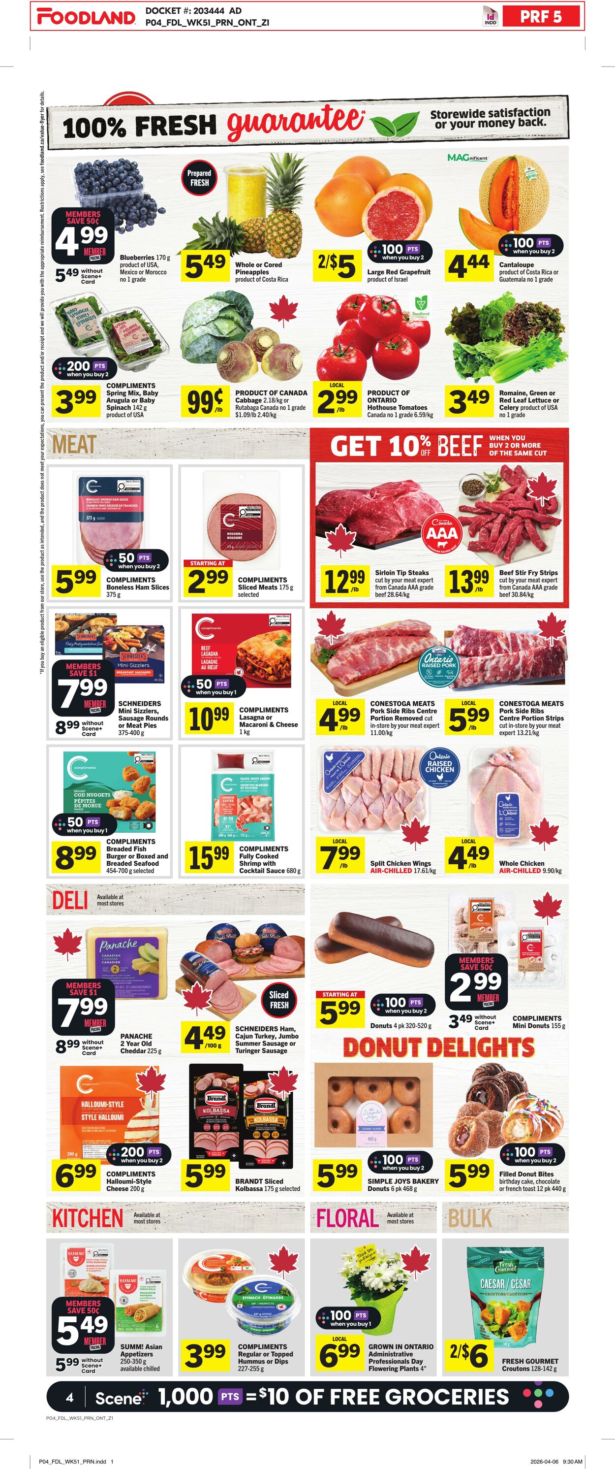 Circulaire Foodland 16.04.2026 - 22.04.2026