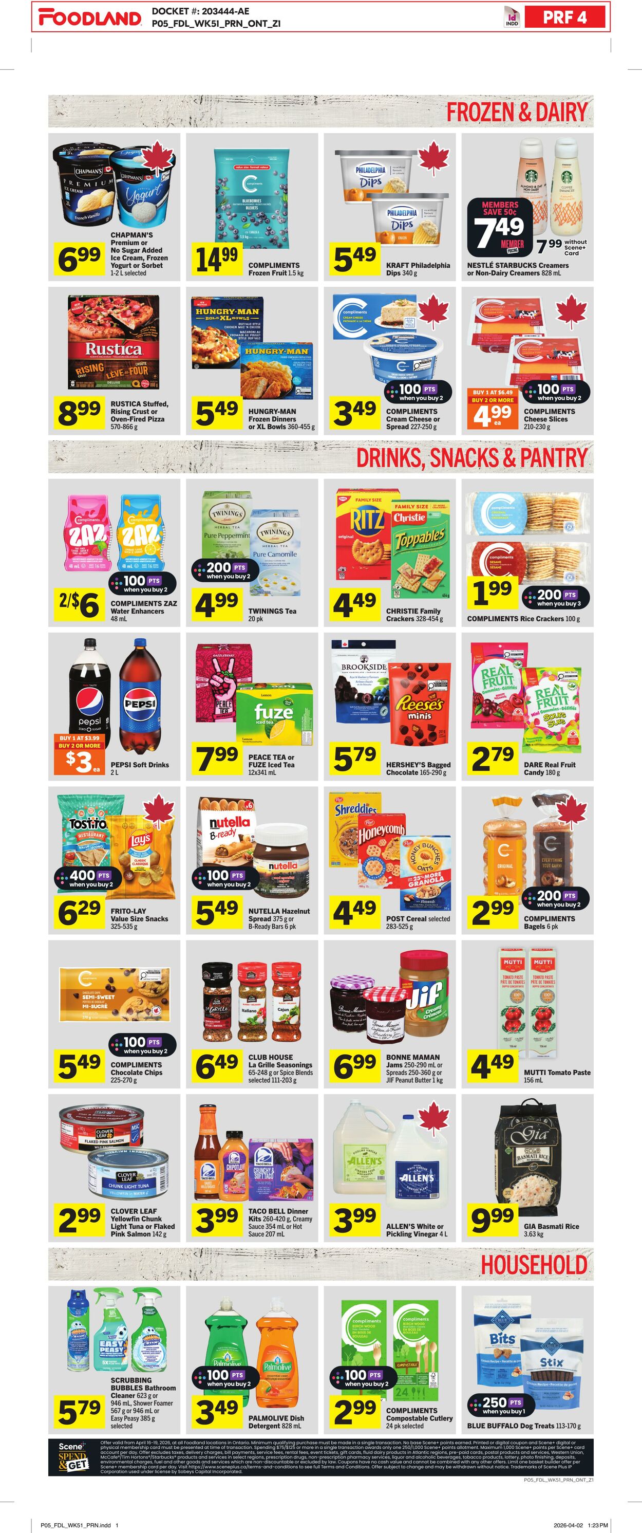 Circulaire Foodland 16.04.2026 - 22.04.2026