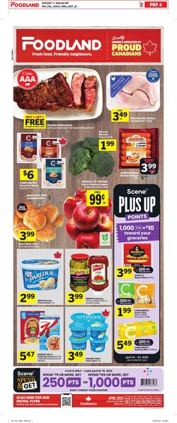 Circulaire Foodland 16.04.2026 - 22.04.2026
