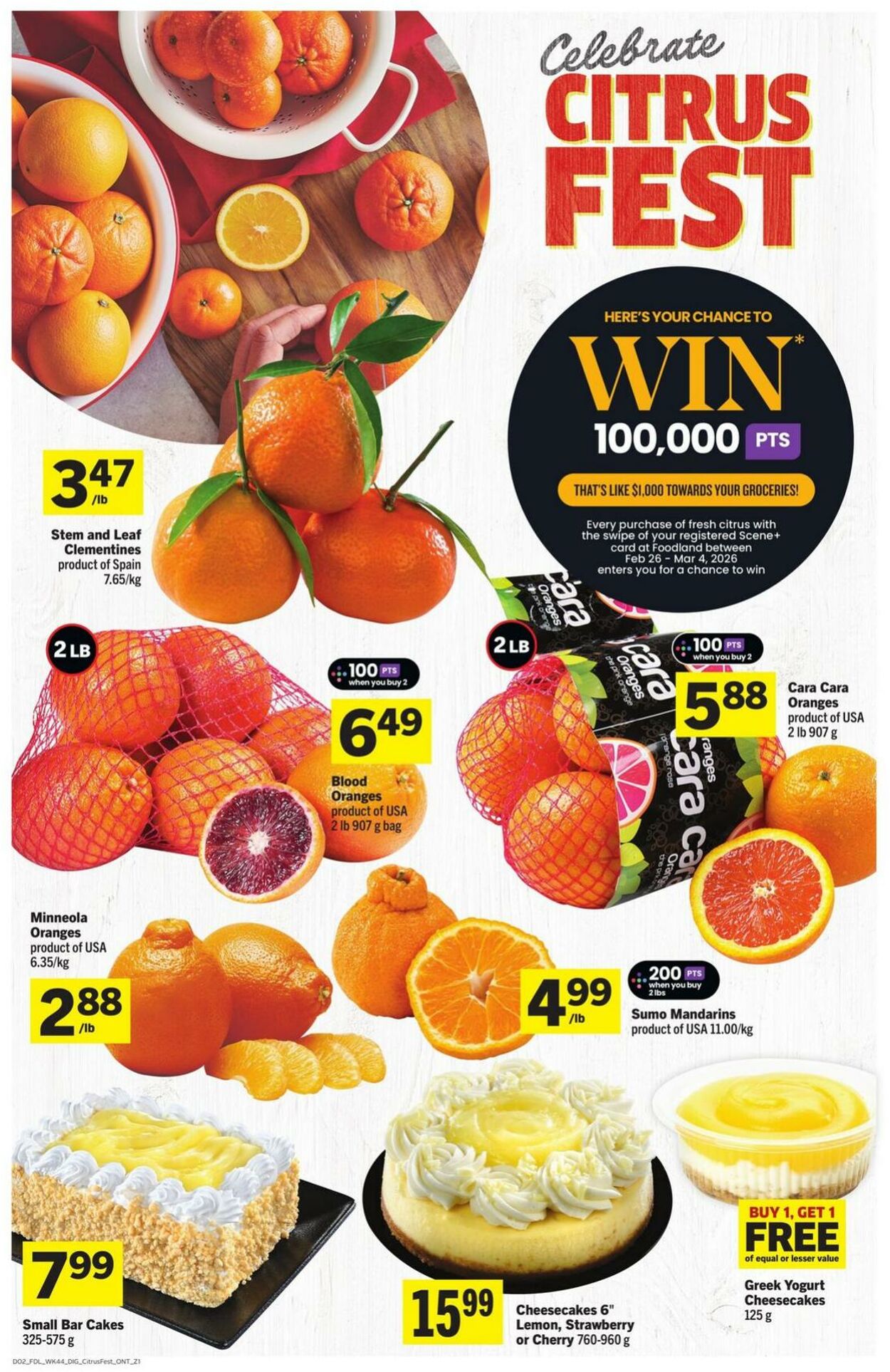 Circulaire Foodland 26.02.2026 - 04.03.2026