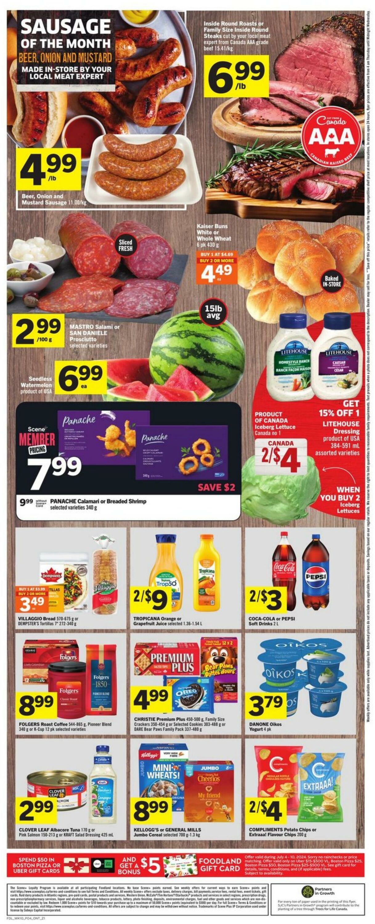 Circulaire Foodland 04.07.2024 - 10.07.2024