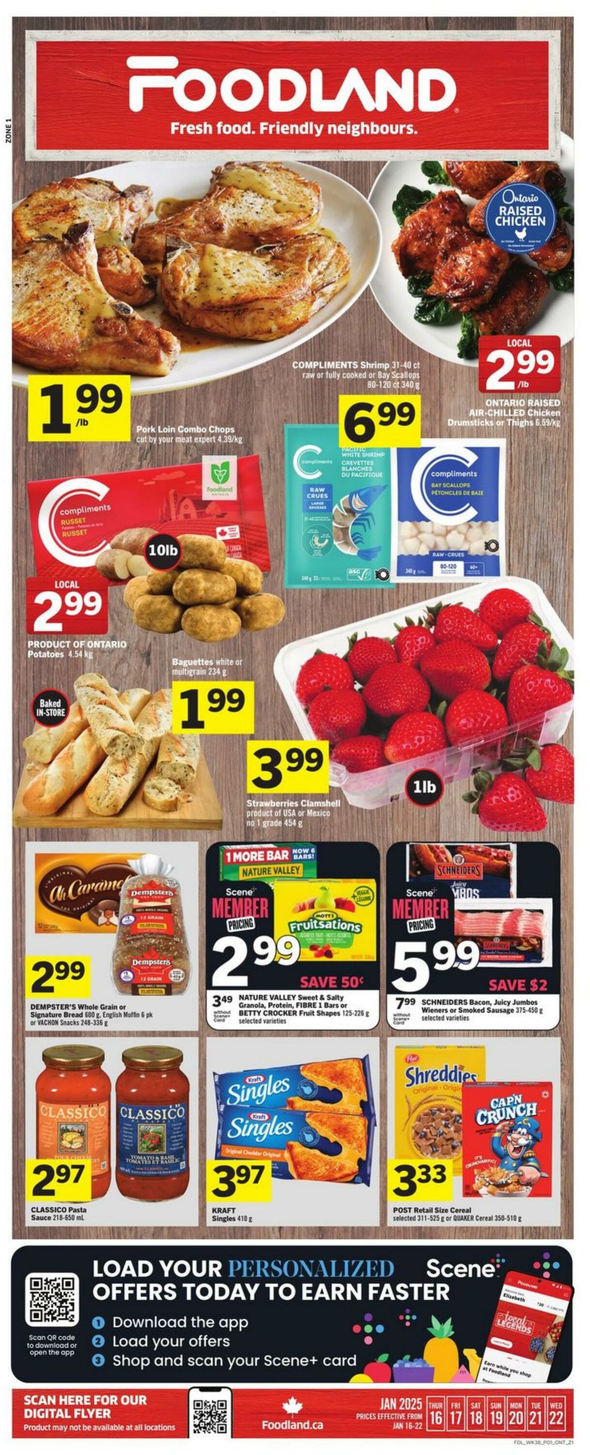 Circulaire Foodland 16.01.2025 - 22.01.2025