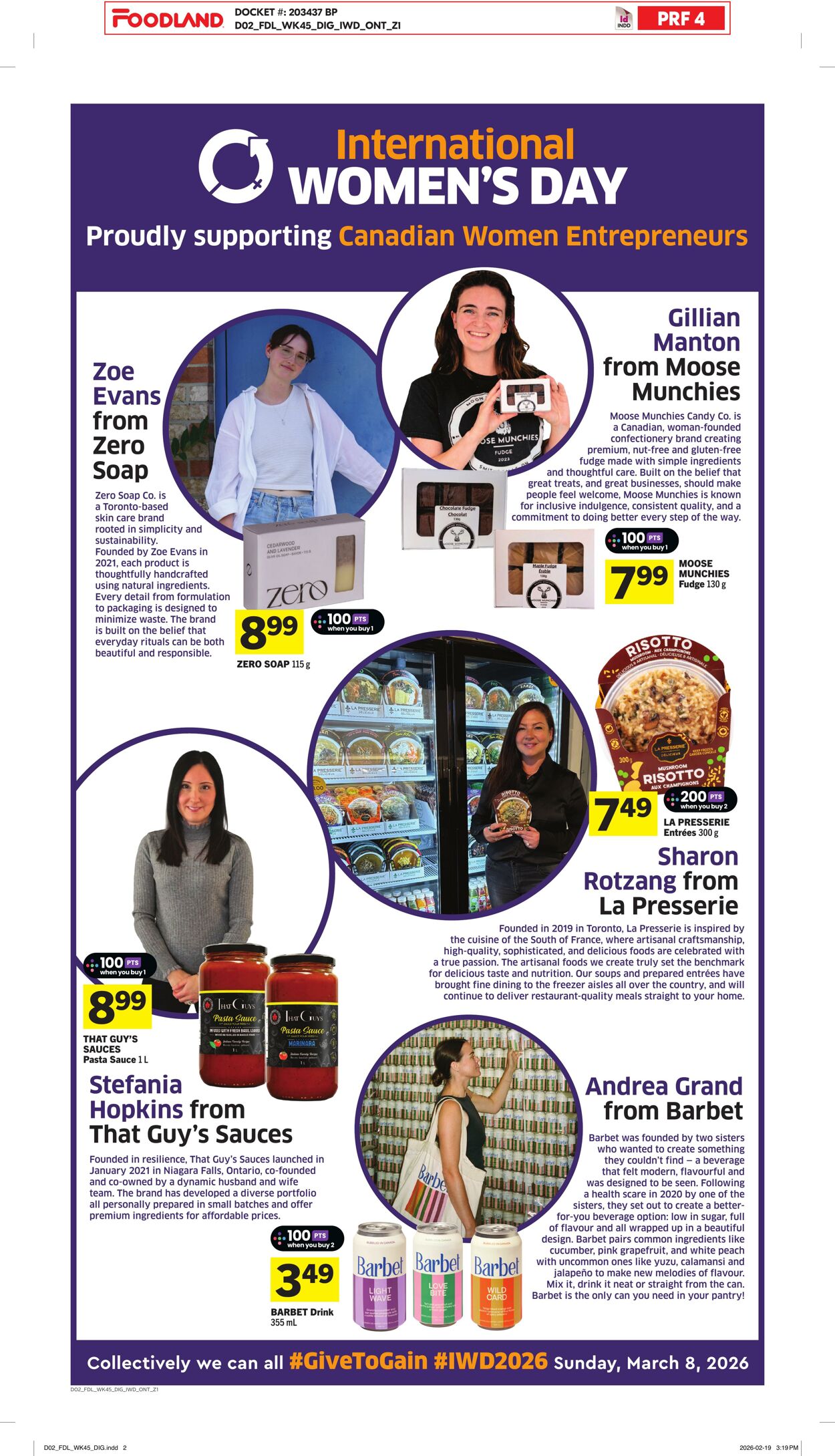 Circulaire Foodland 05.03.2026 - 11.03.2026