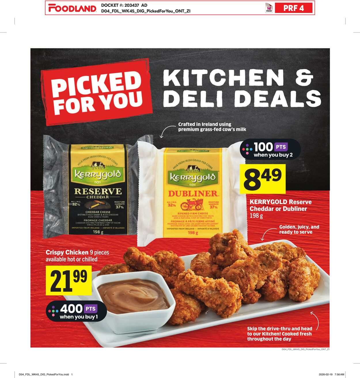 Circulaire Foodland 05.03.2026 - 11.03.2026