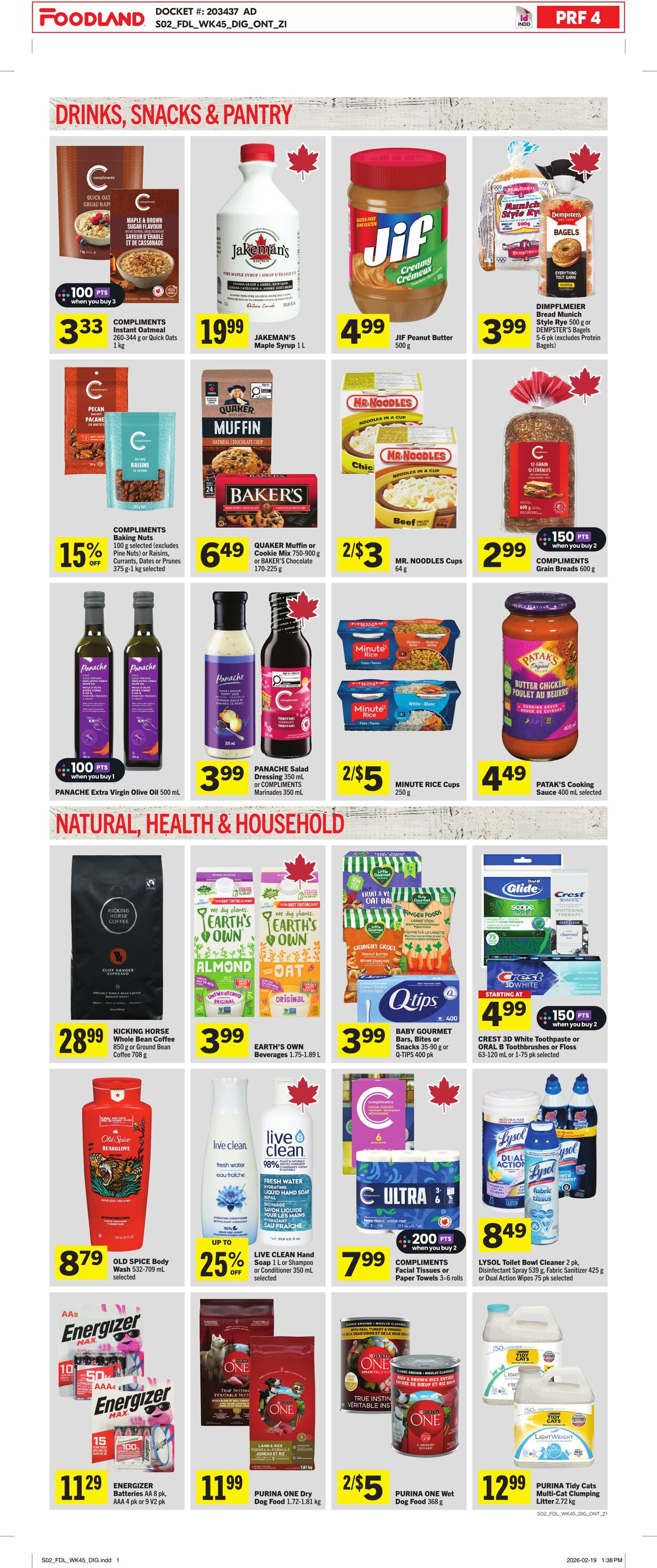 Circulaire Foodland 05.03.2026 - 11.03.2026