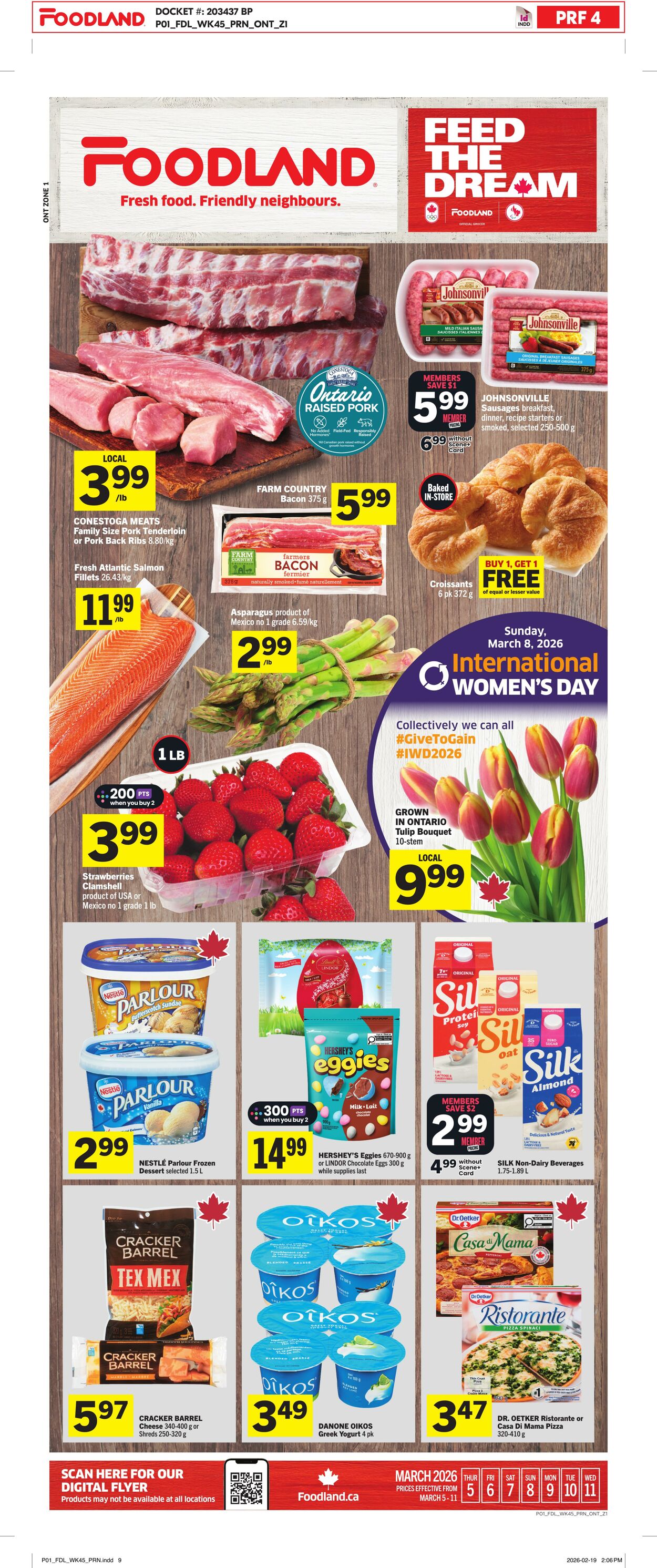 Circulaire Foodland 05.03.2026 - 11.03.2026