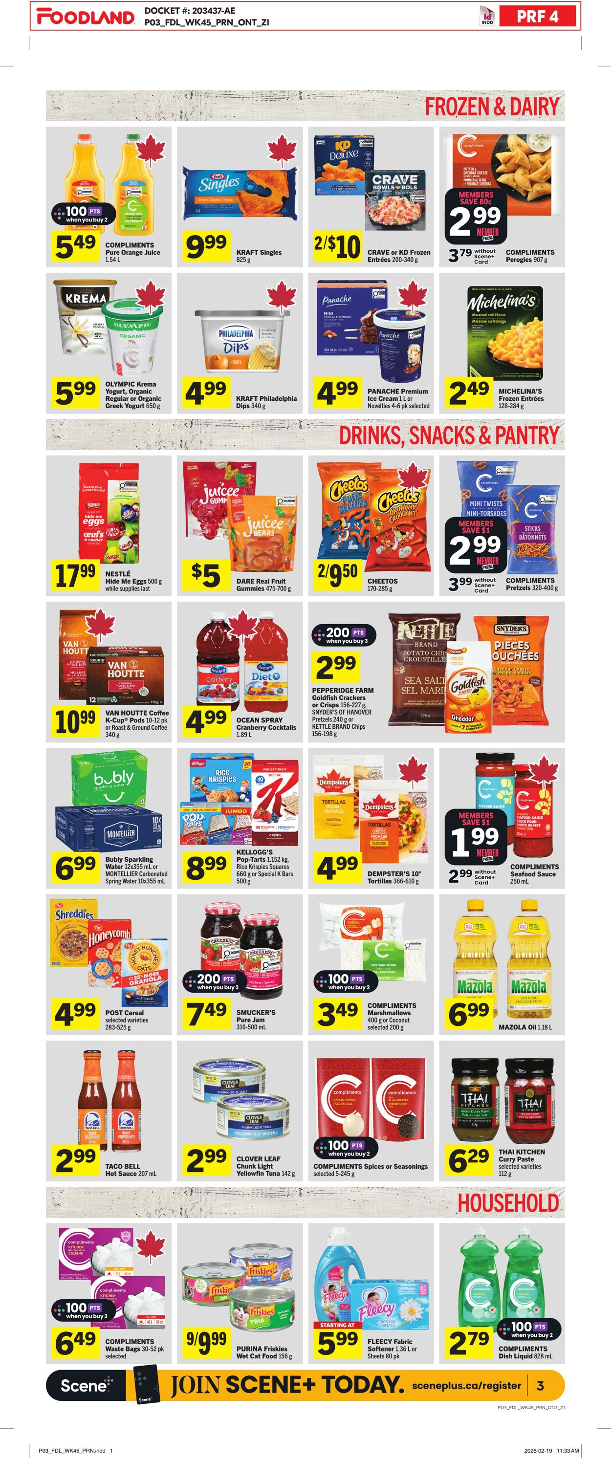 Circulaire Foodland 05.03.2026 - 11.03.2026
