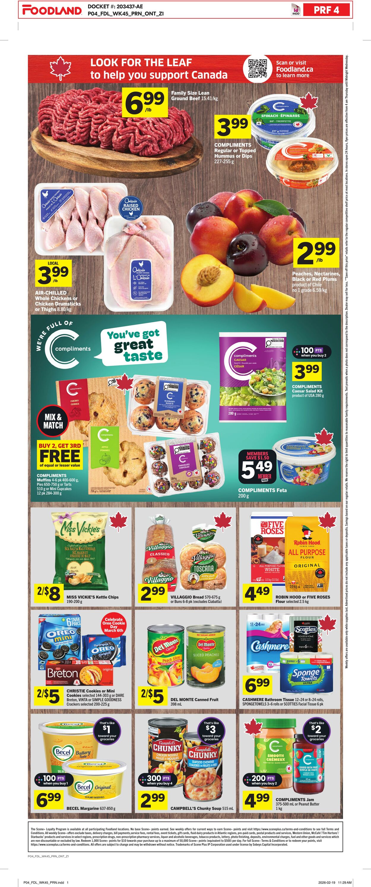 Circulaire Foodland 05.03.2026 - 11.03.2026