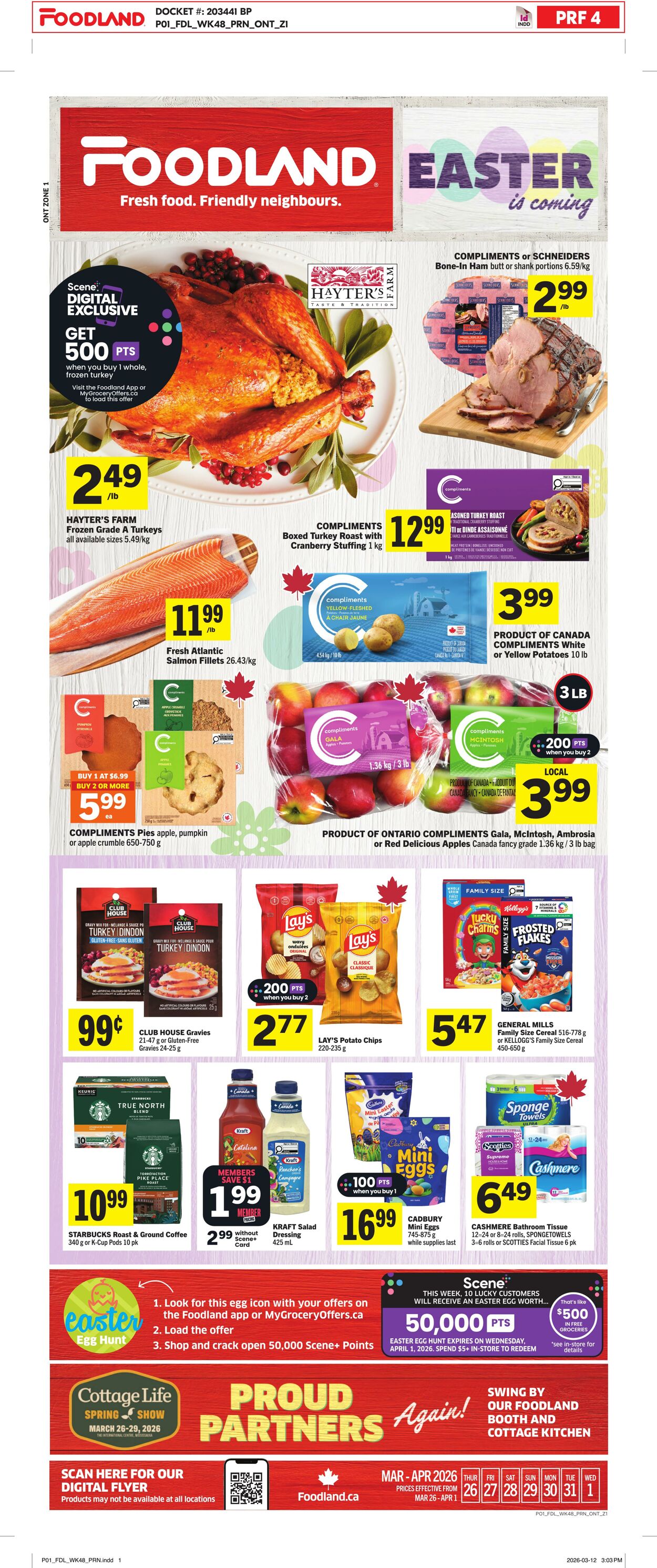 Circulaire Foodland 26.03.2026 - 01.04.2026