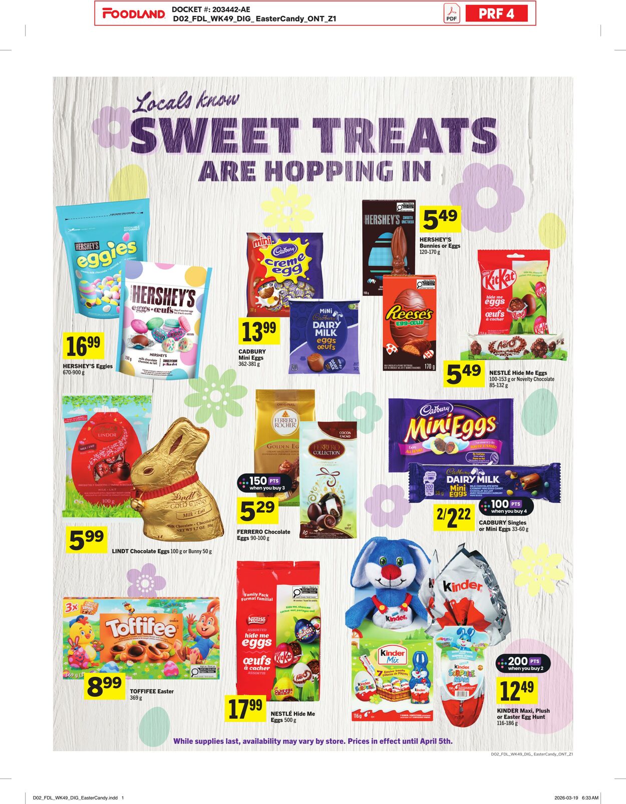 Circulaire Foodland 02.04.2026 - 08.04.2026
