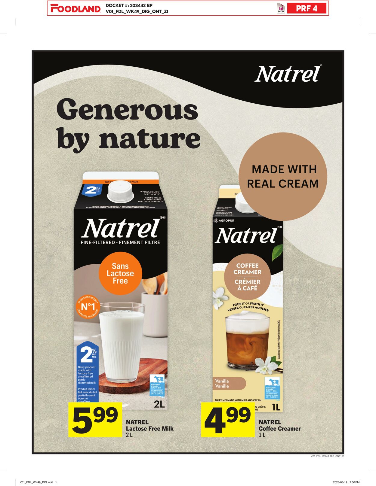 Circulaire Foodland 02.04.2026 - 08.04.2026