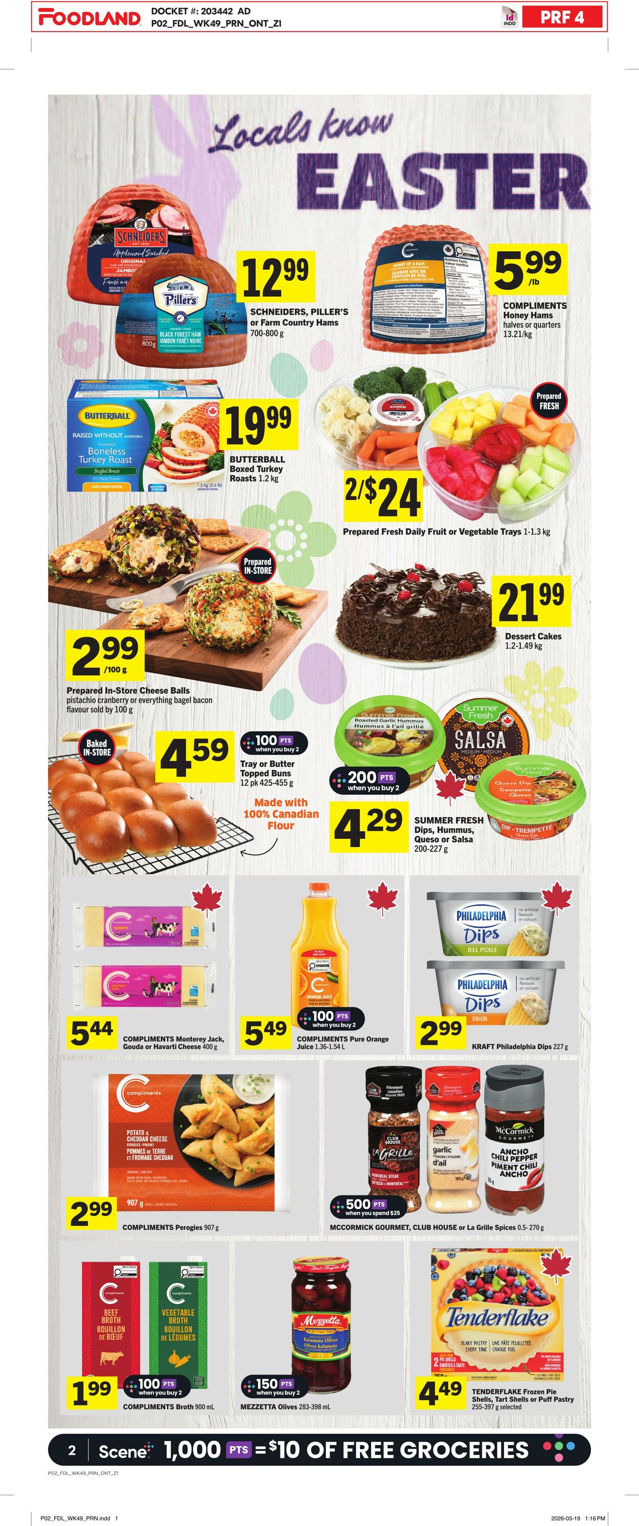 Circulaire Foodland 02.04.2026 - 08.04.2026