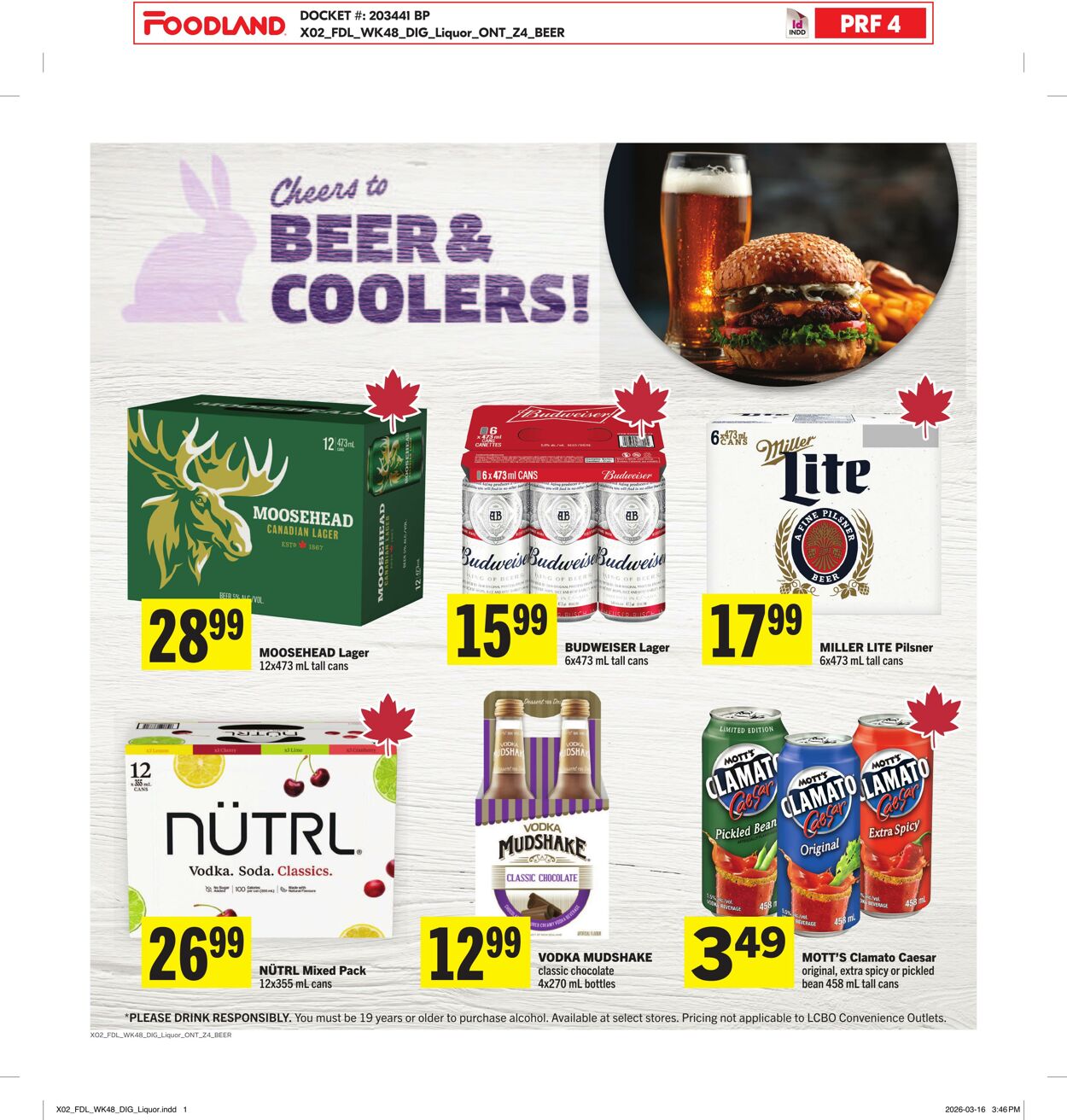 Circulaire Foodland 26.03.2026 - 01.04.2026