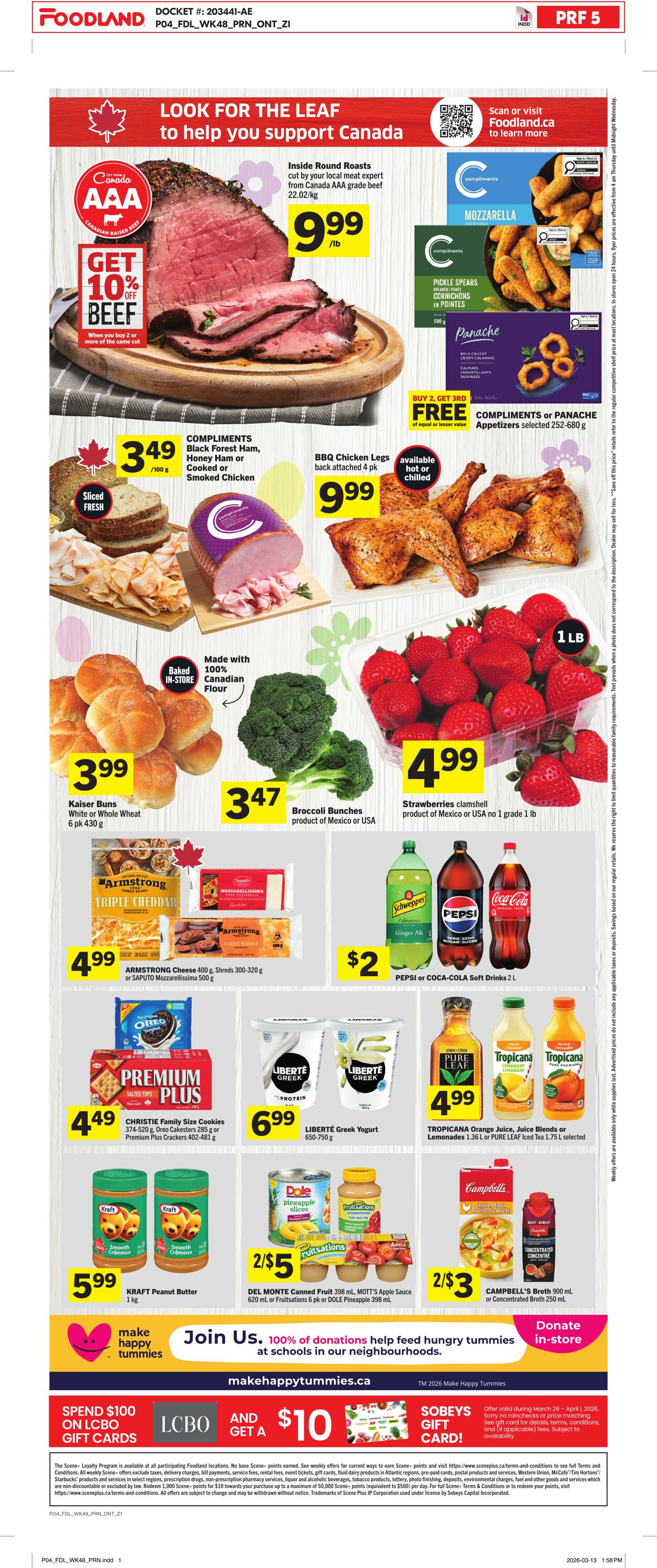 Circulaire Foodland 26.03.2026 - 01.04.2026