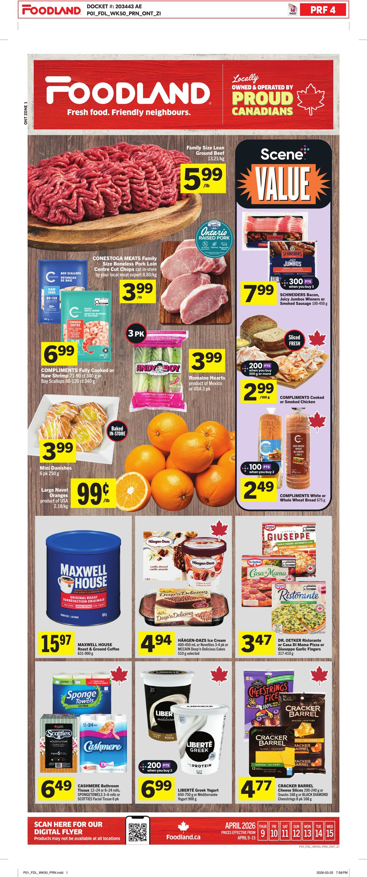 Circulaire Foodland 09.04.2026 - 15.04.2026