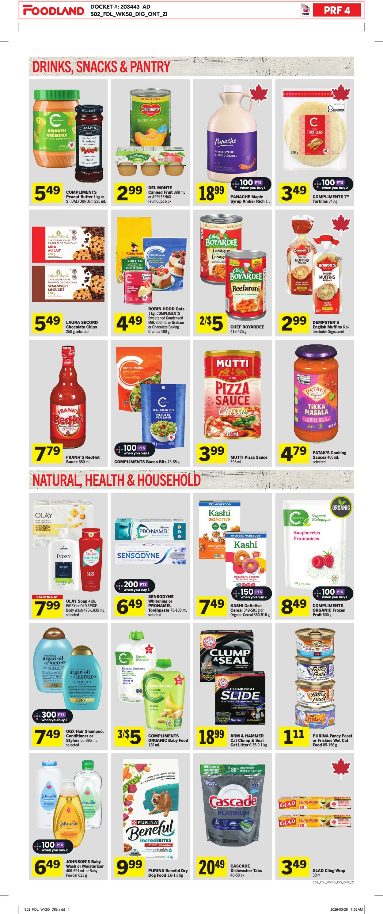 Circulaire Foodland 09.04.2026 - 15.04.2026