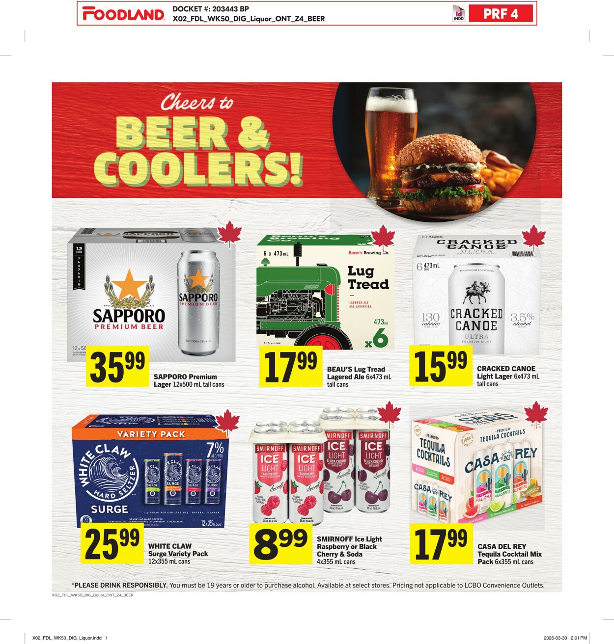 Circulaire Foodland 09.04.2026 - 15.04.2026