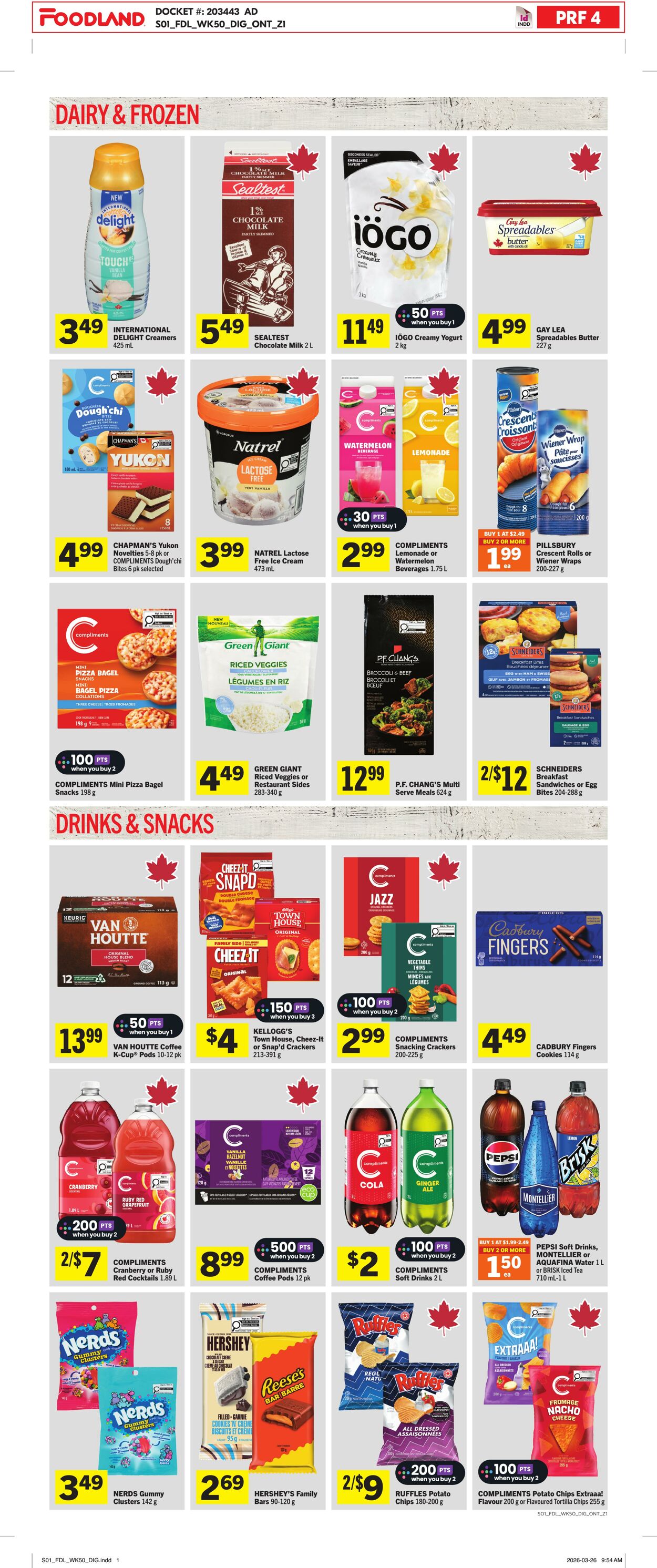 Circulaire Foodland 09.04.2026 - 15.04.2026