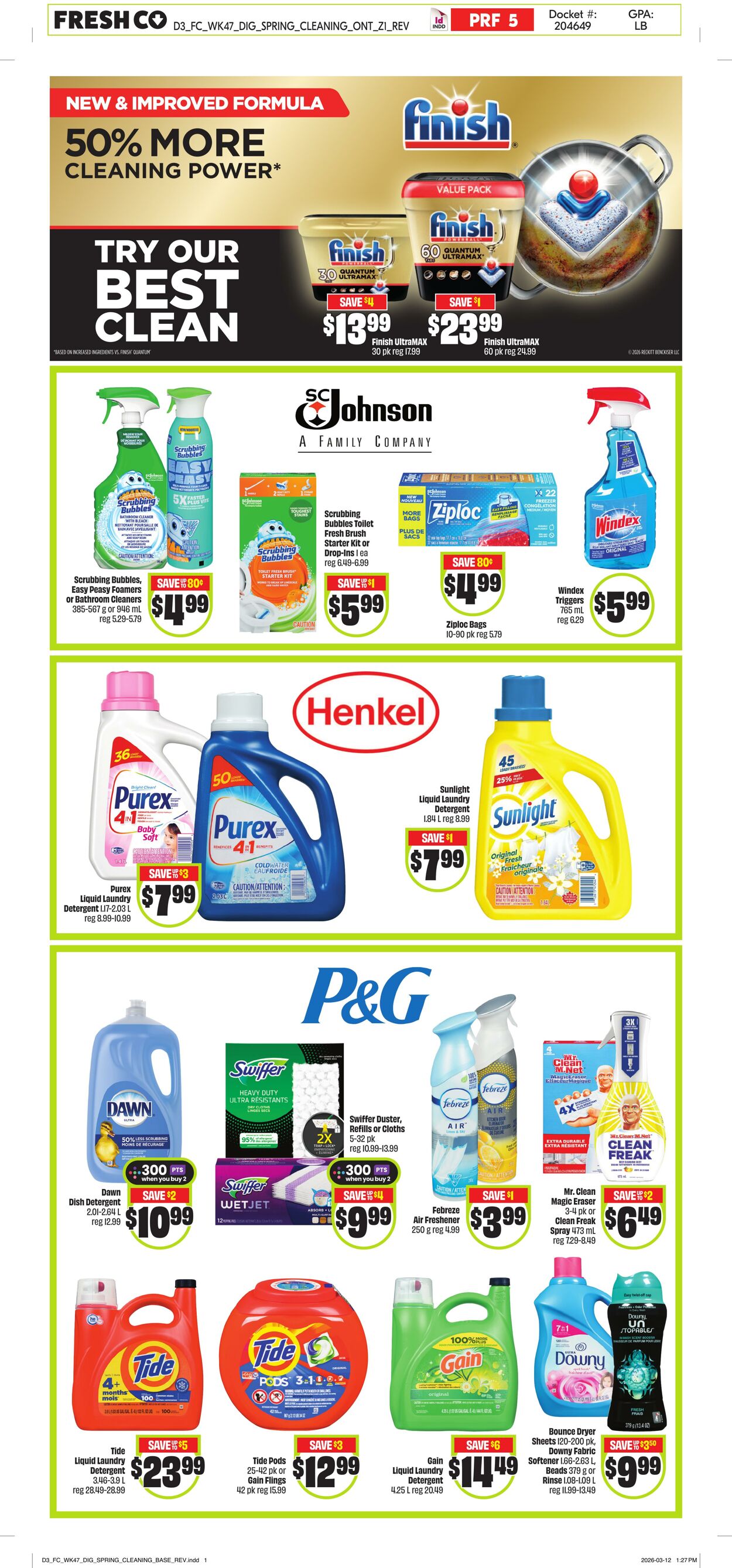 Circulaire FreshCo 19.03.2026 - 25.03.2026