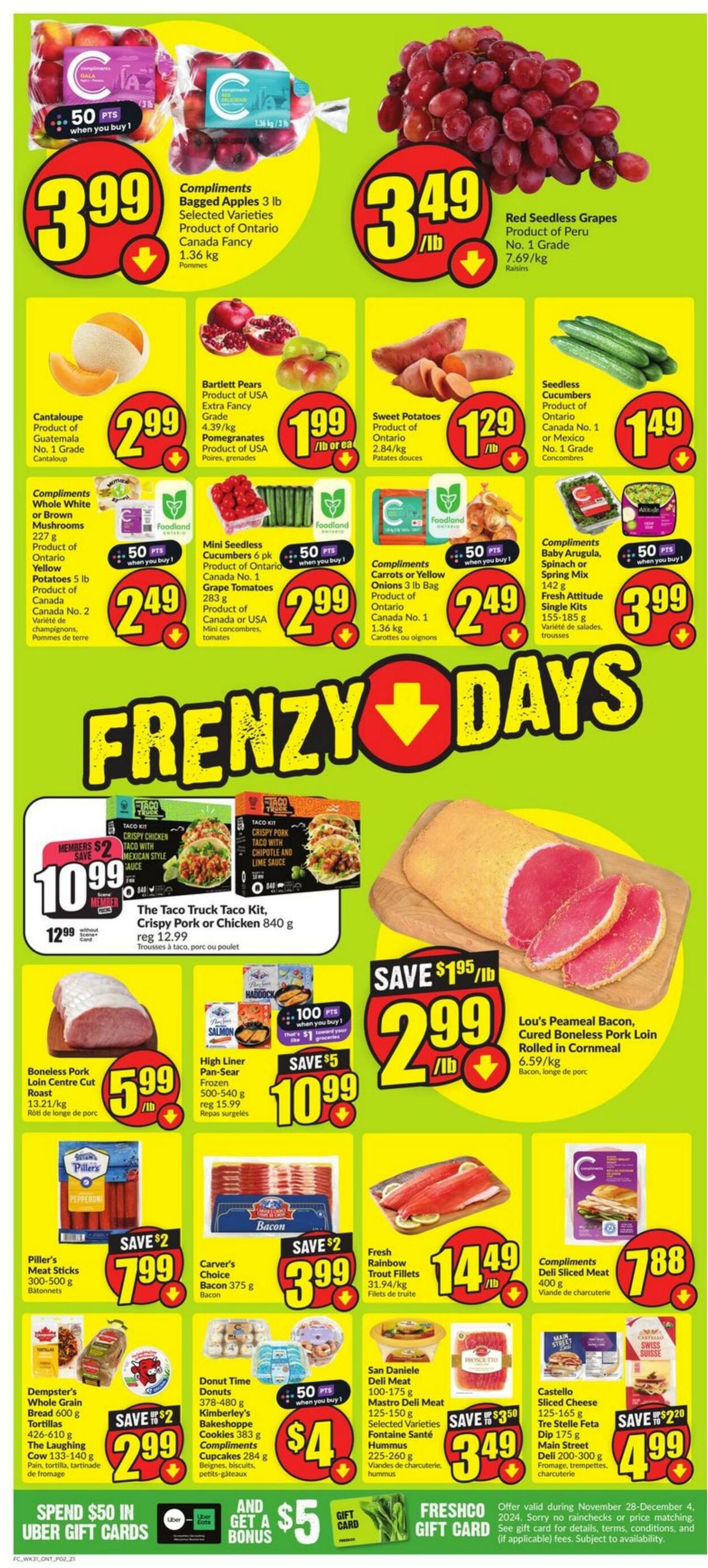 Circulaire FreshCo 28.11.2024 - 04.12.2024